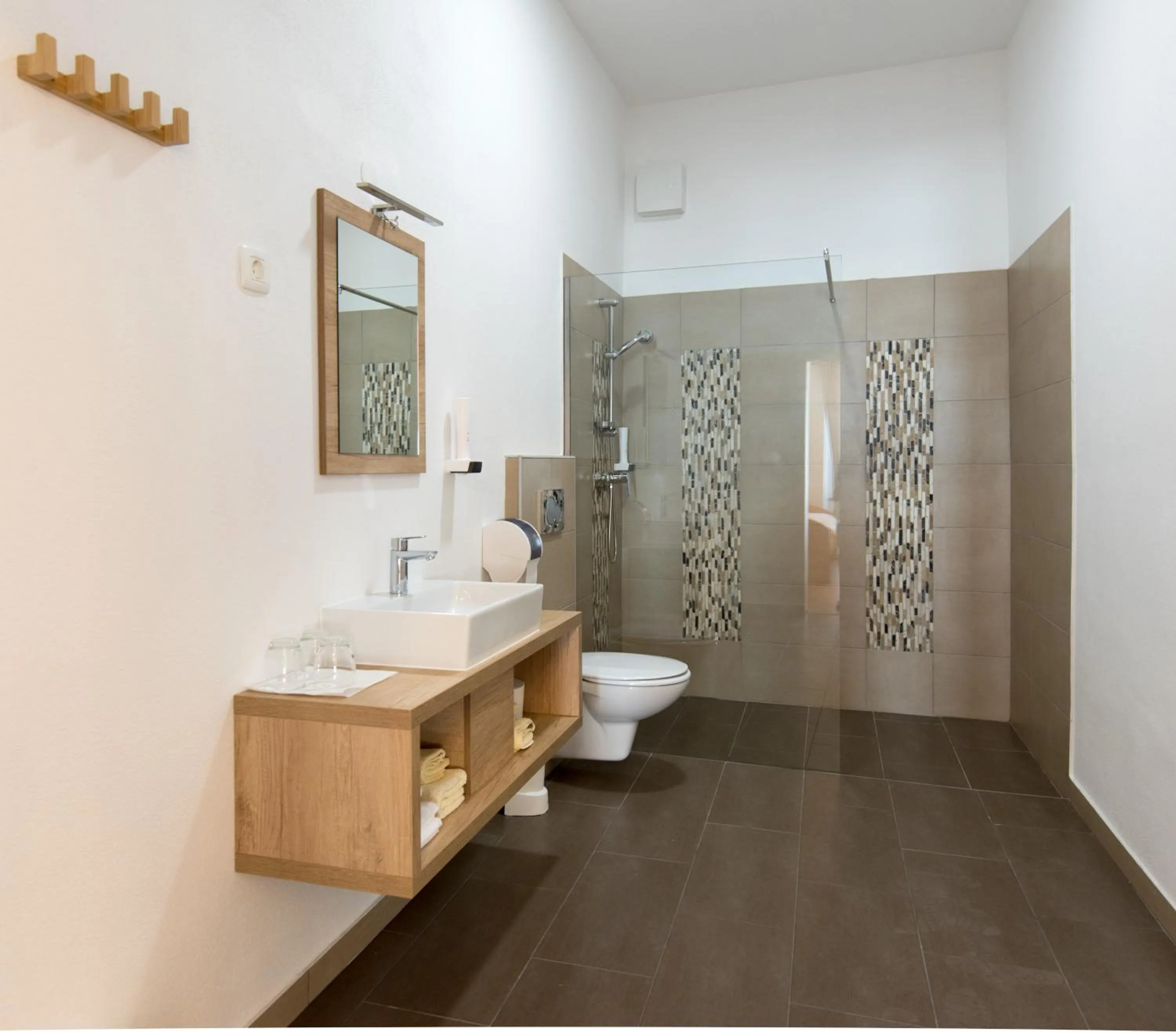 Shower in Guesthouse Stari Mayr