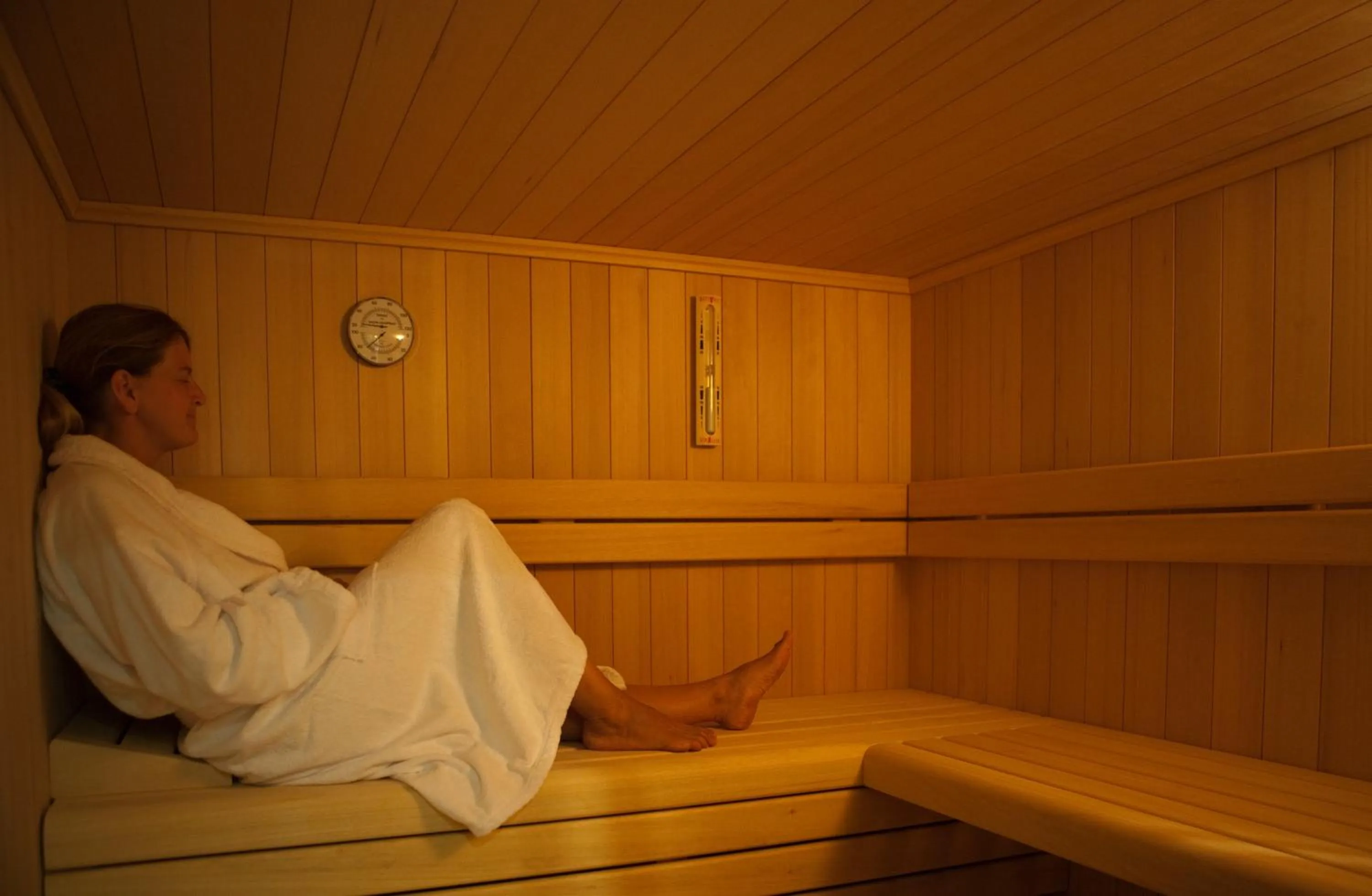 Sauna in Hotel Gallo Nero