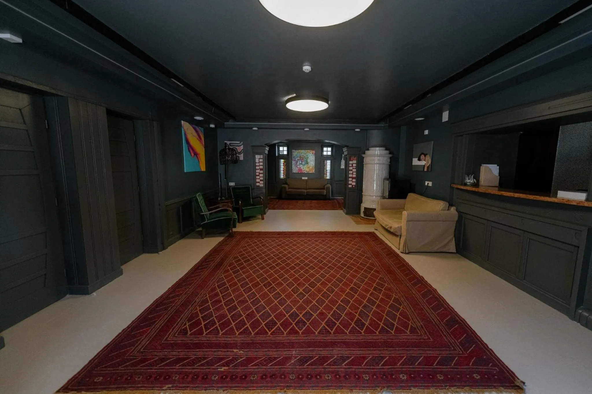 Lobby or reception in Barka Galéria Hotel és Étterem