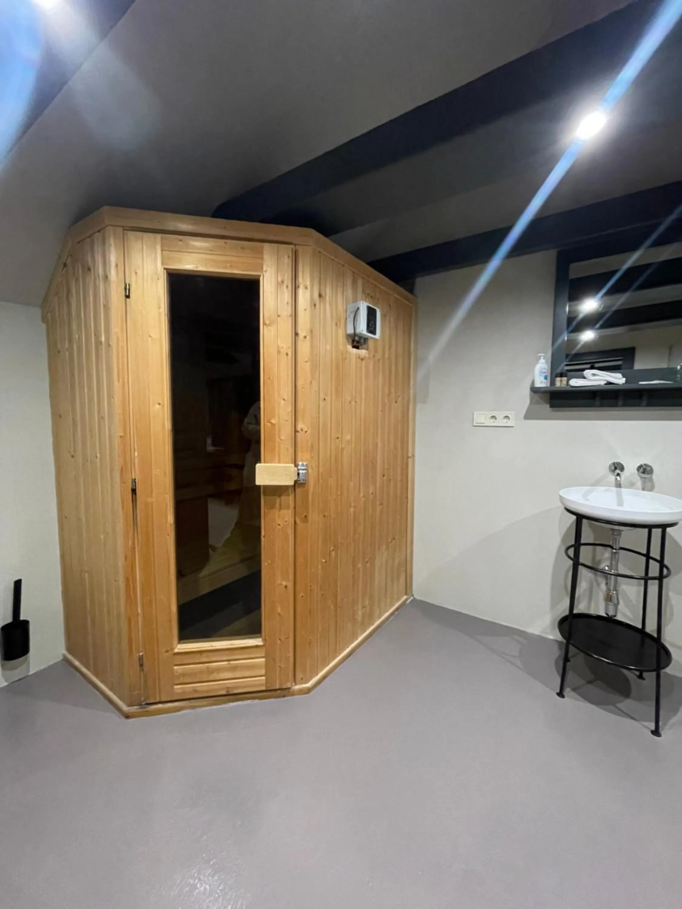 Sauna in Barka Galéria Hotel és Étterem