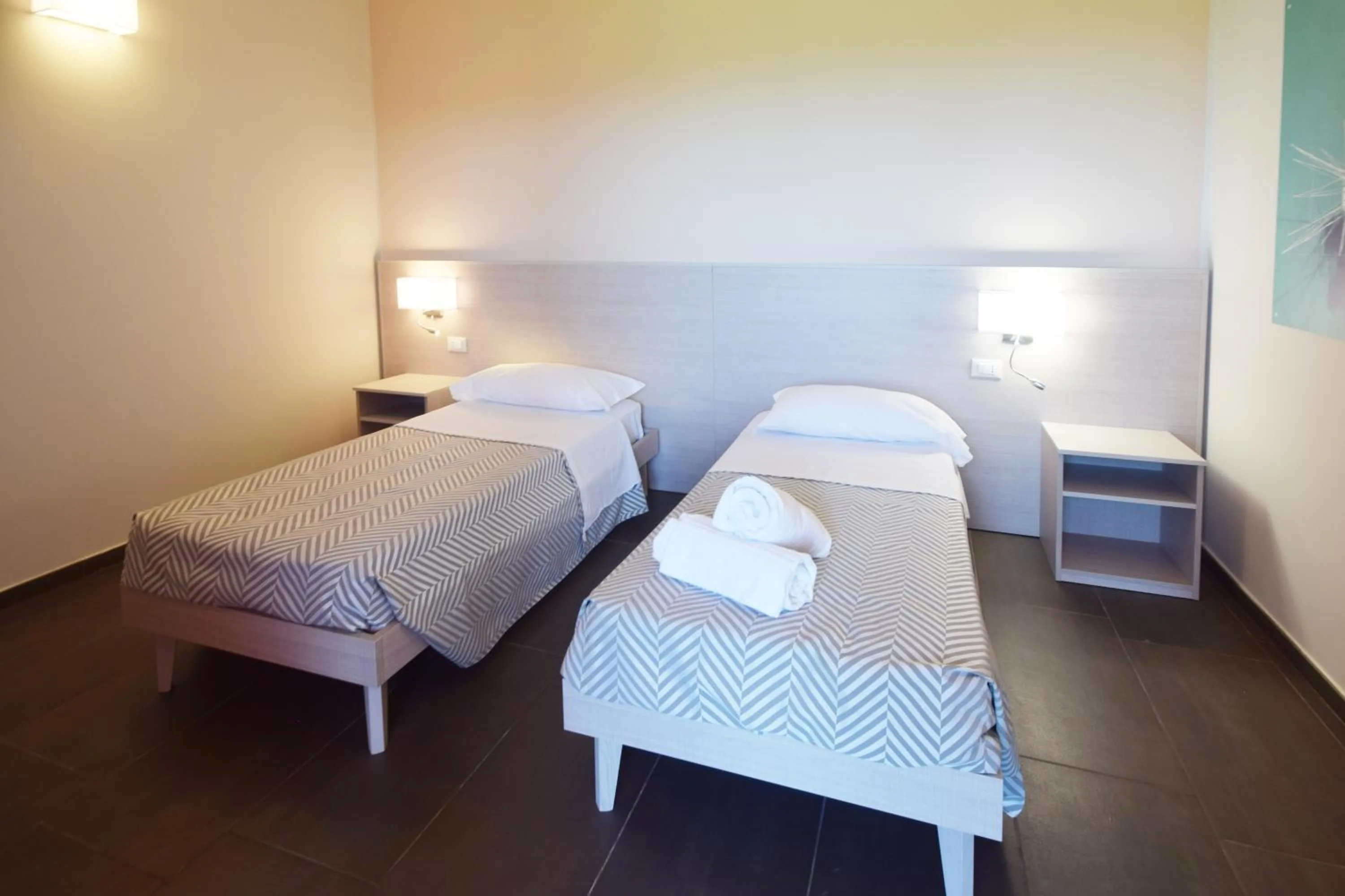 Bed in Hotel La Siesta