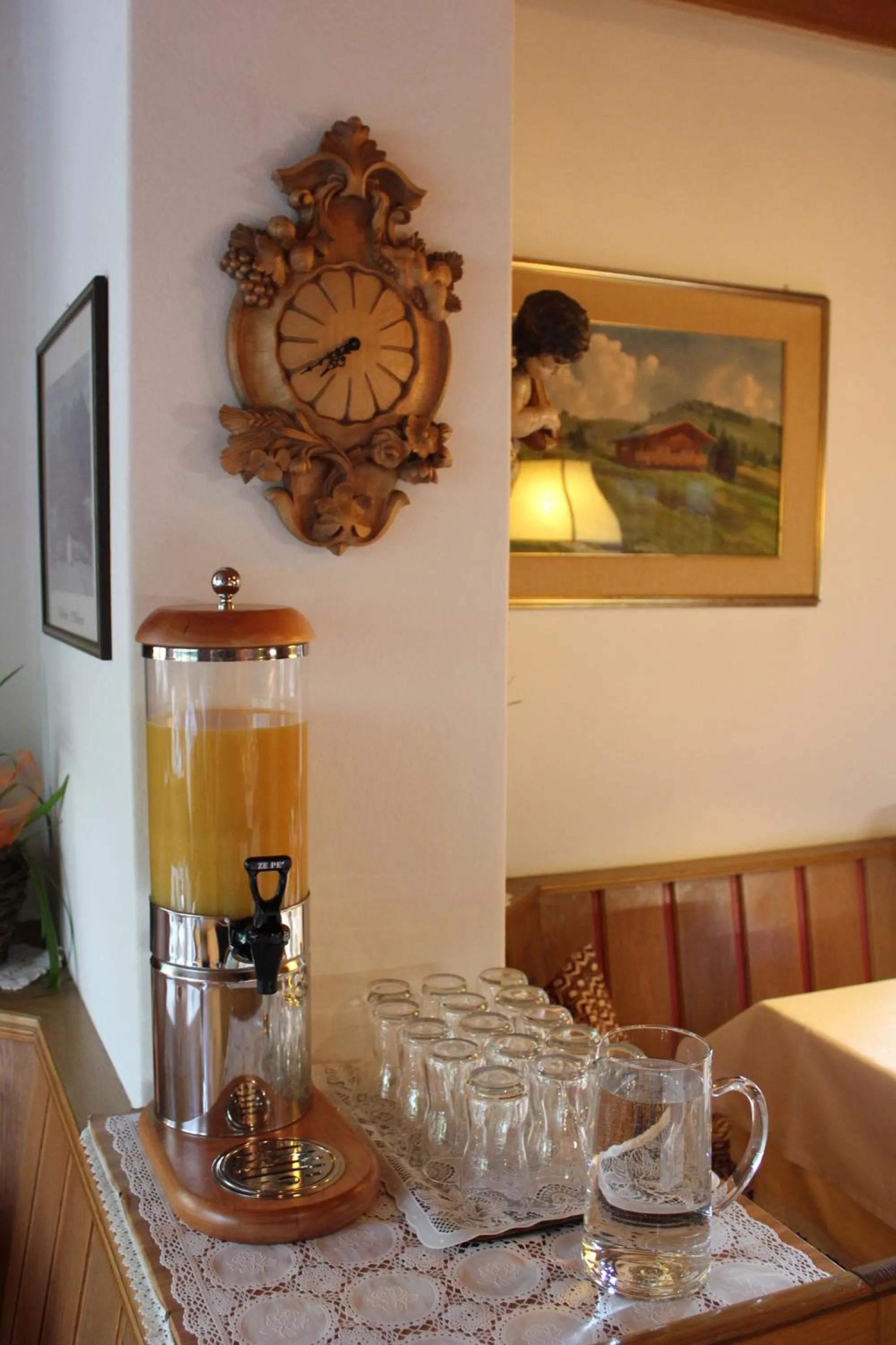 Non alcoholic drinks in Garni Panoramik