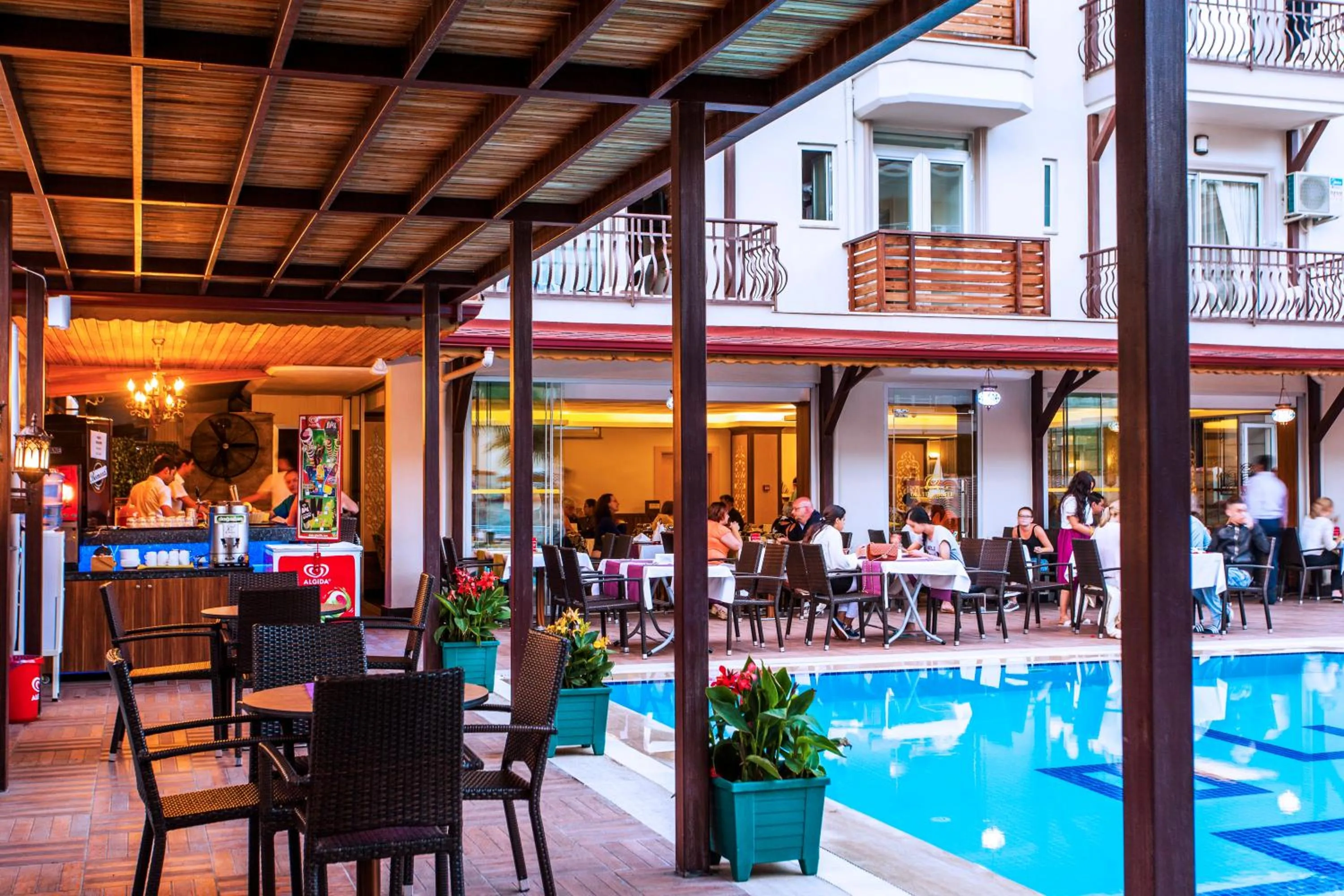 Lounge or bar in Oba Time Hotel