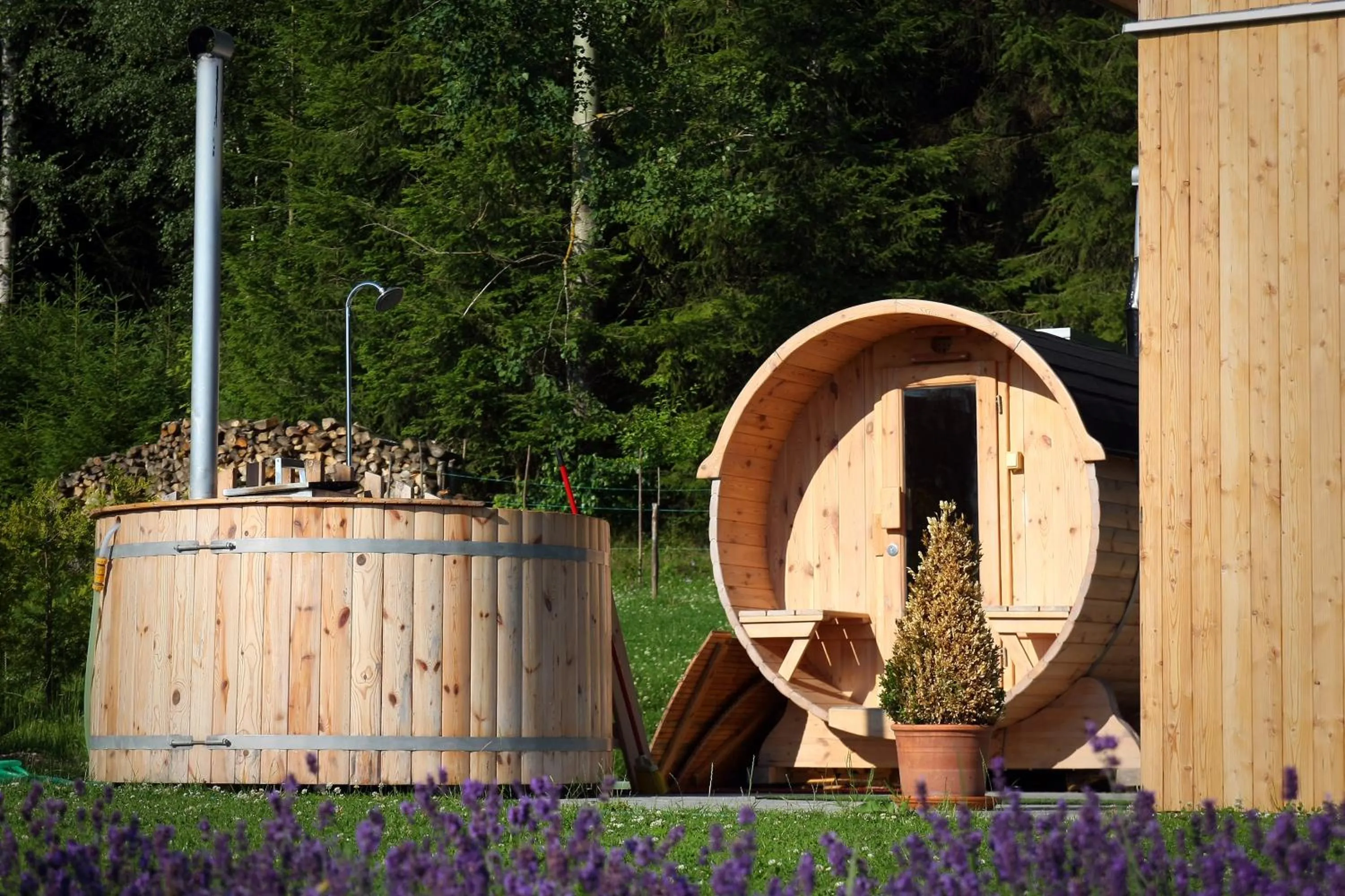 Hot Tub in Hotel SLUNEČNÁ LOUKA