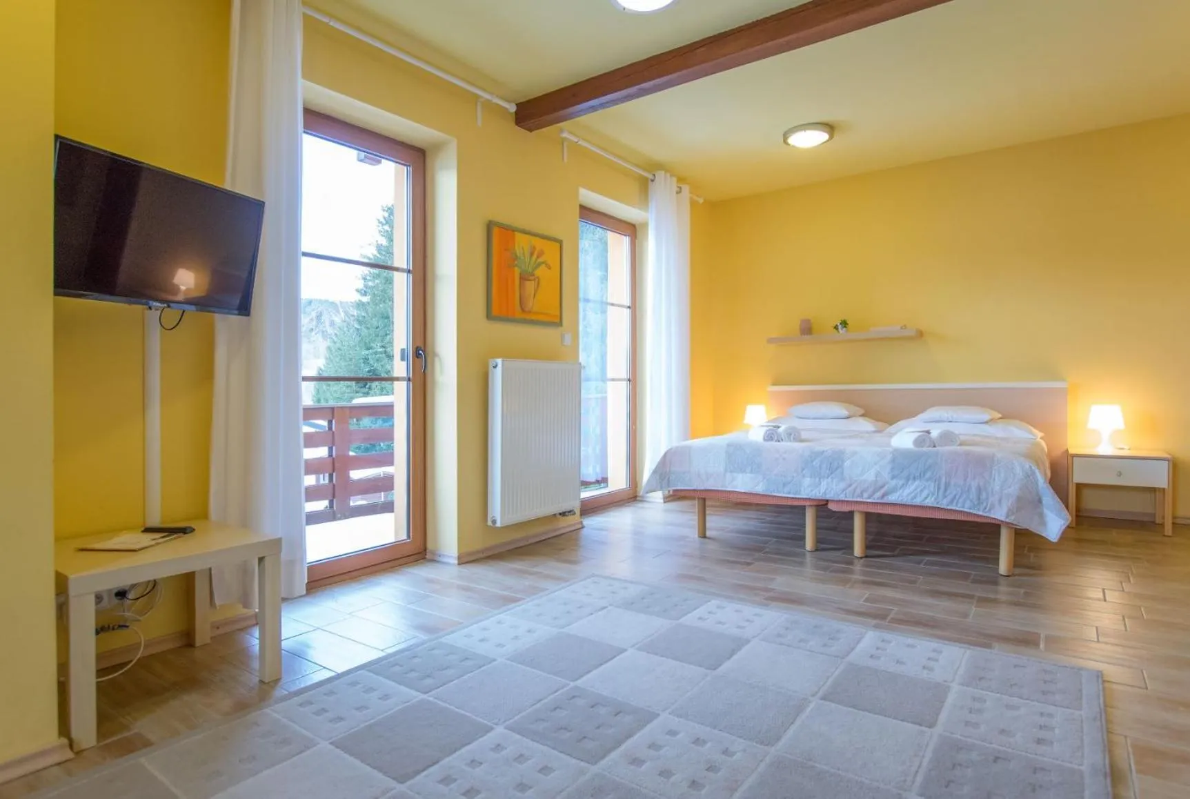 Bed in Hotel SLUNEČNÁ LOUKA