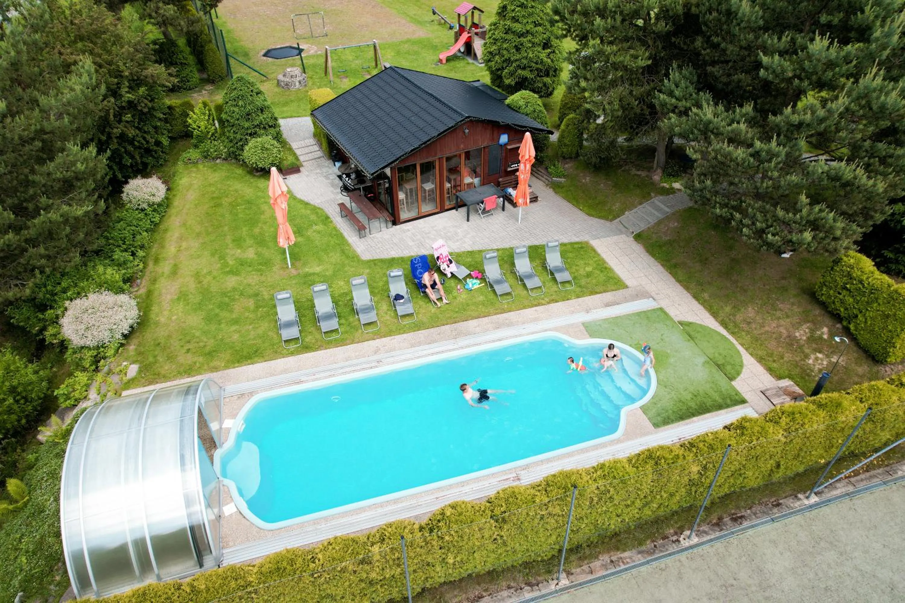 Bird's eye view in Hotel SLUNEČNÁ LOUKA