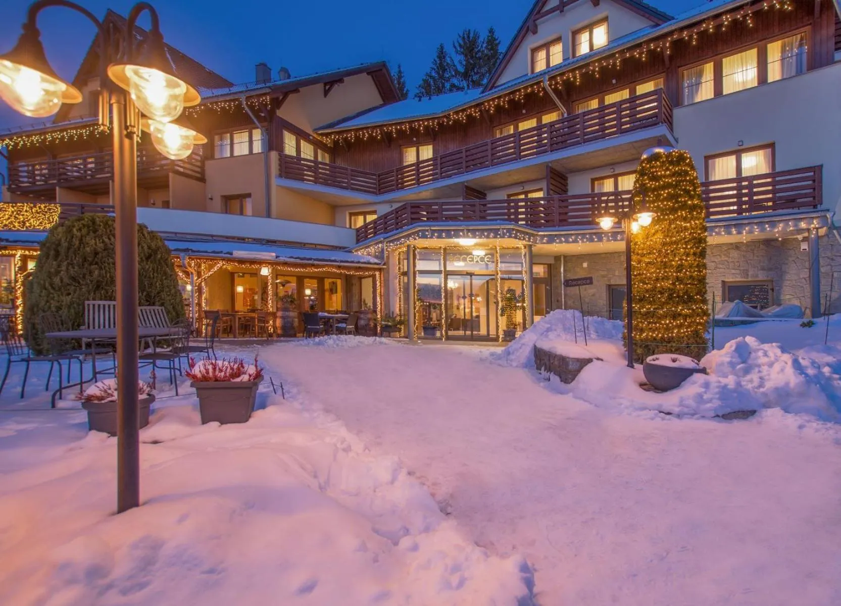 Property building in Hotel SLUNEČNÁ LOUKA