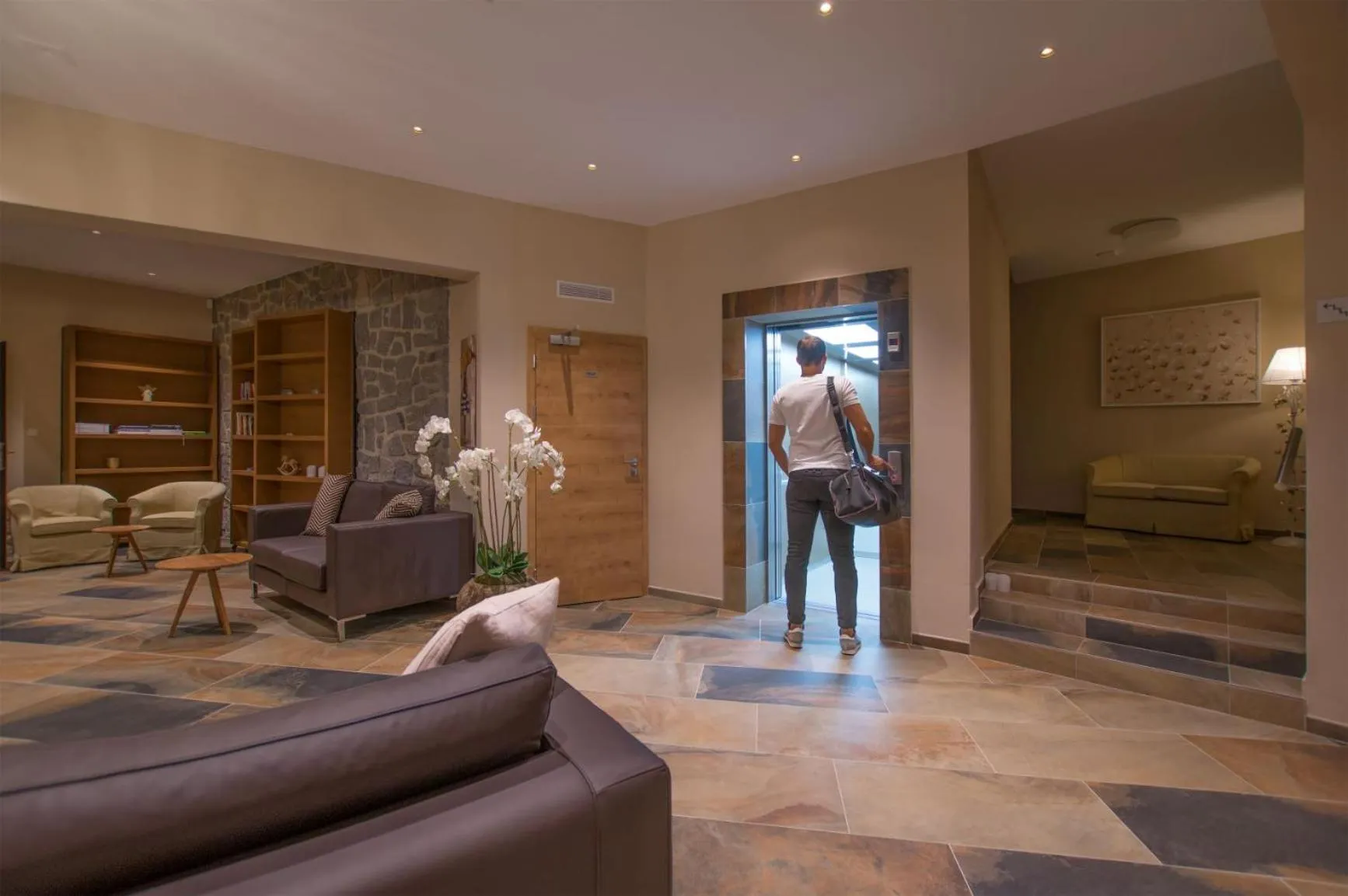 Lobby or reception in Hotel SLUNEČNÁ LOUKA