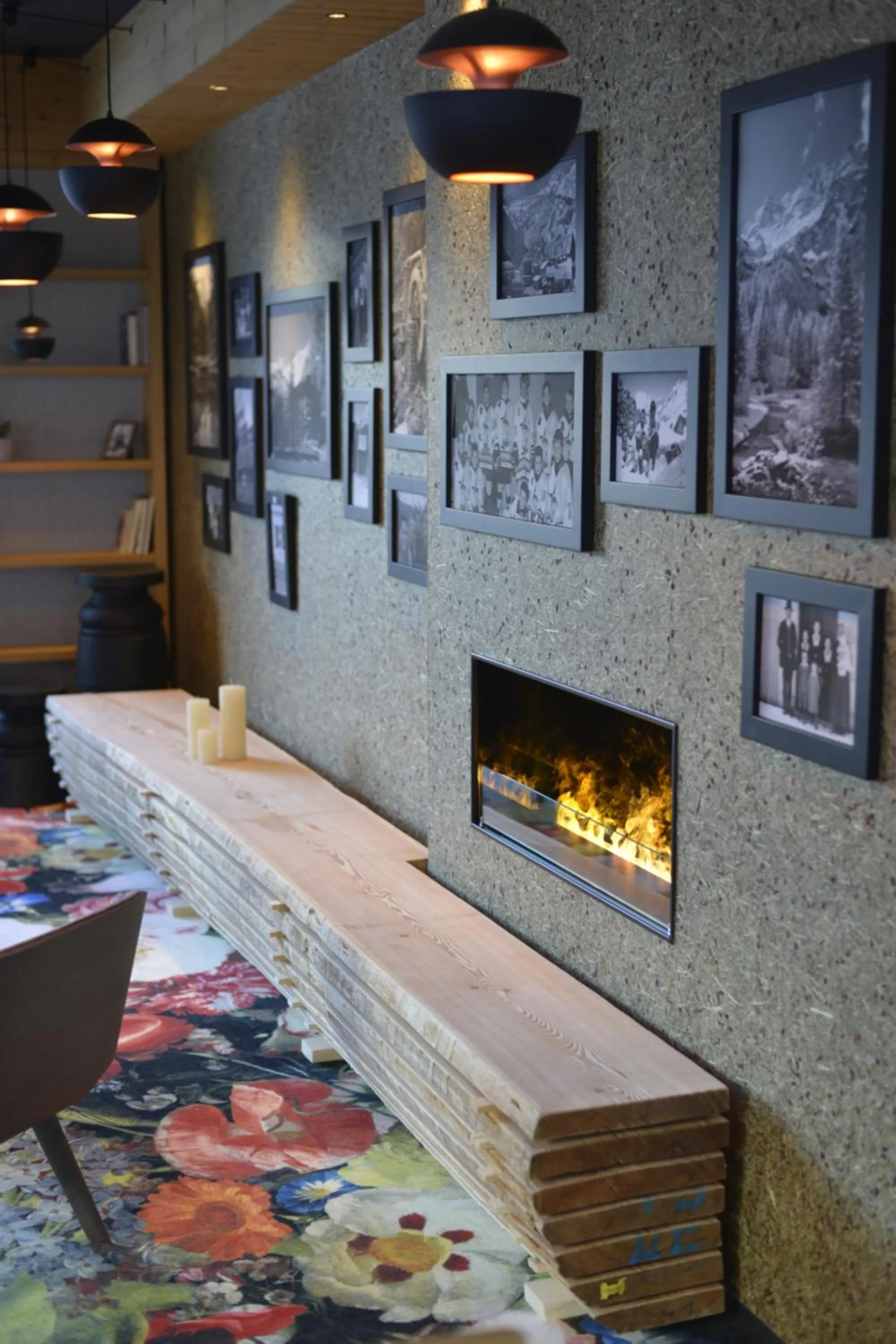 Lounge or bar in Apart Lodge belMont