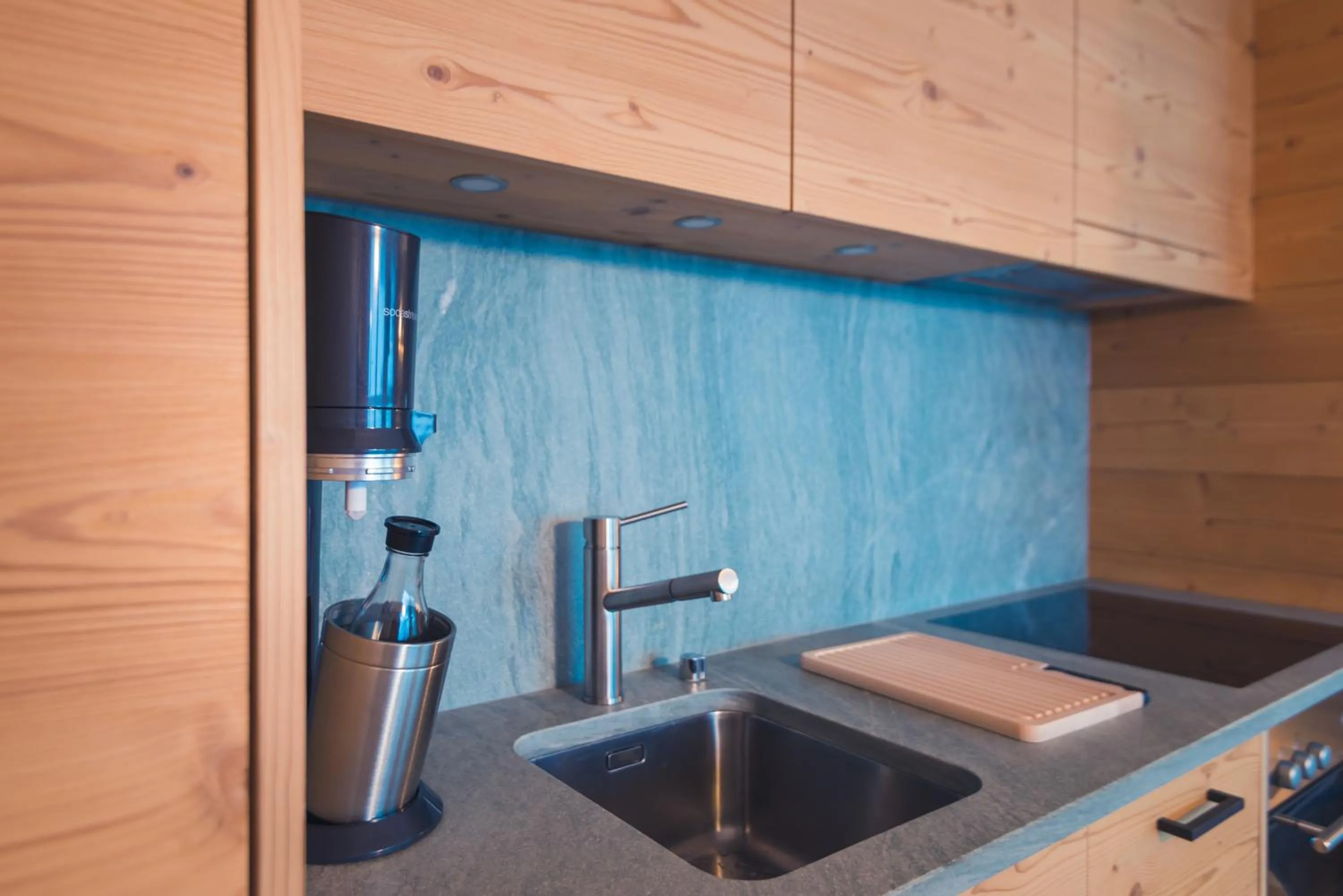 Kitchen or kitchenette in Apart Lodge belMont