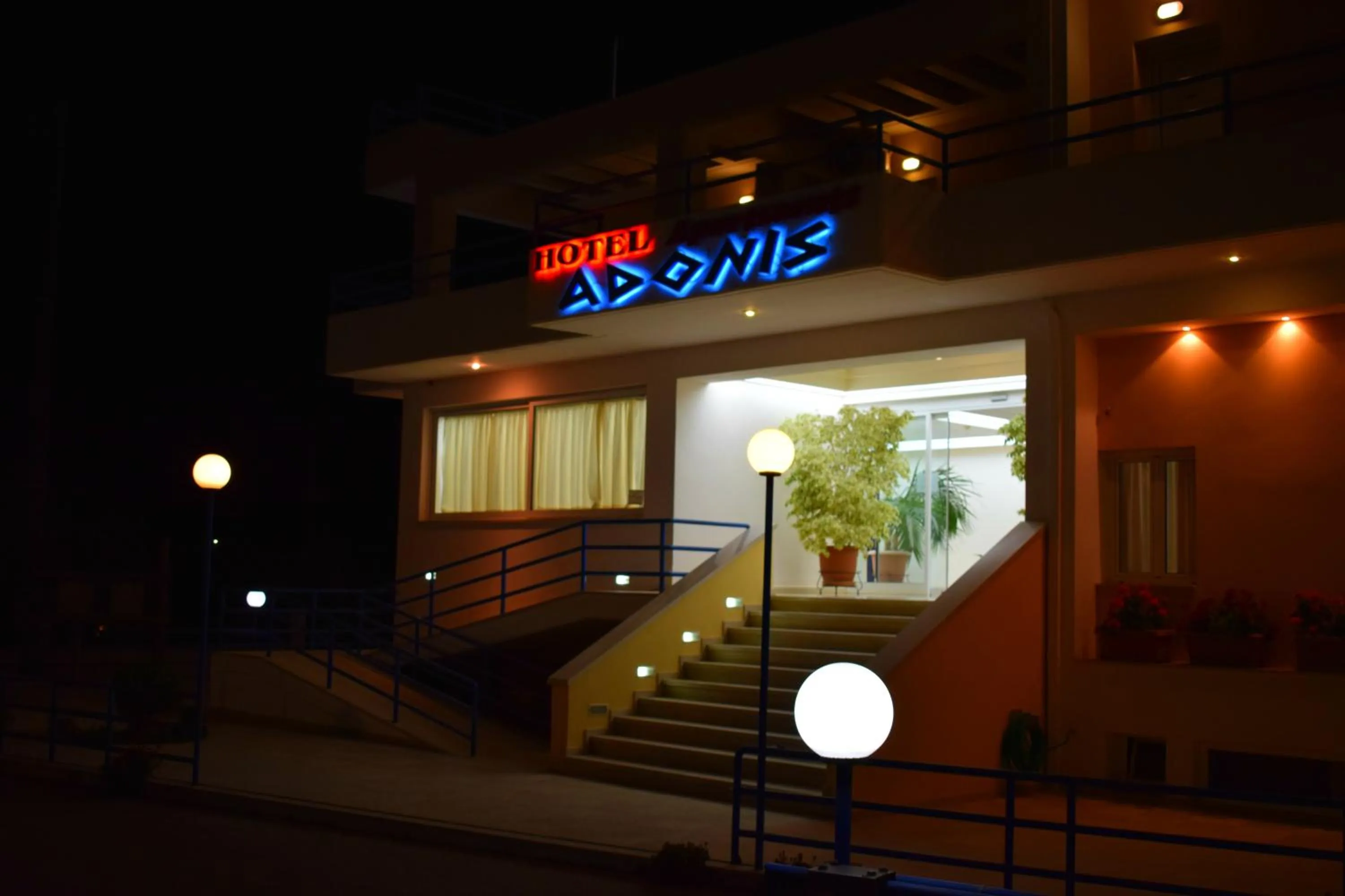 Facade/entrance in Adonis Hotel