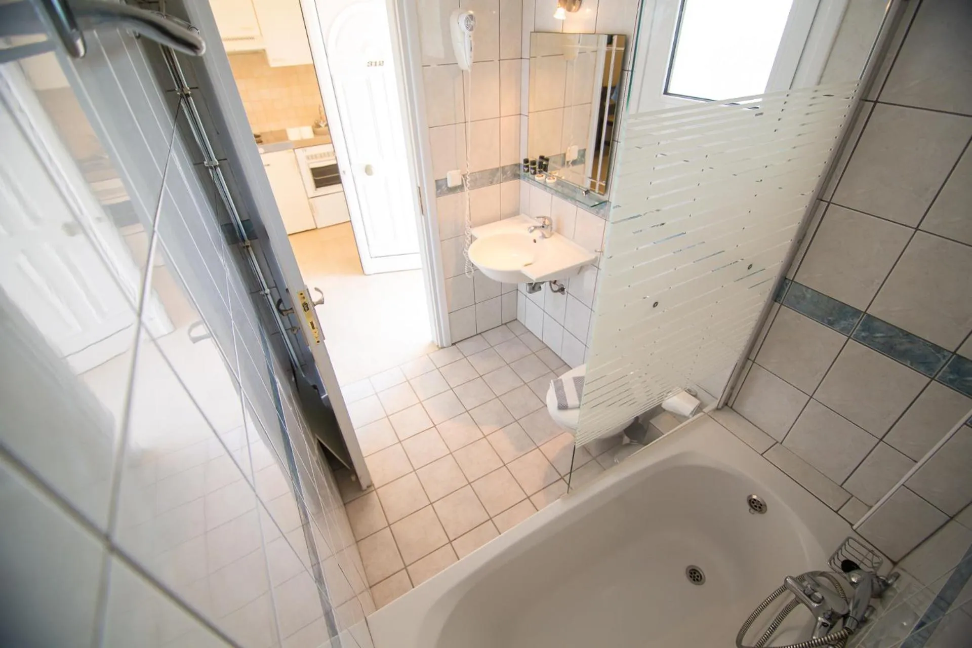 Bathroom in Adonis Hotel