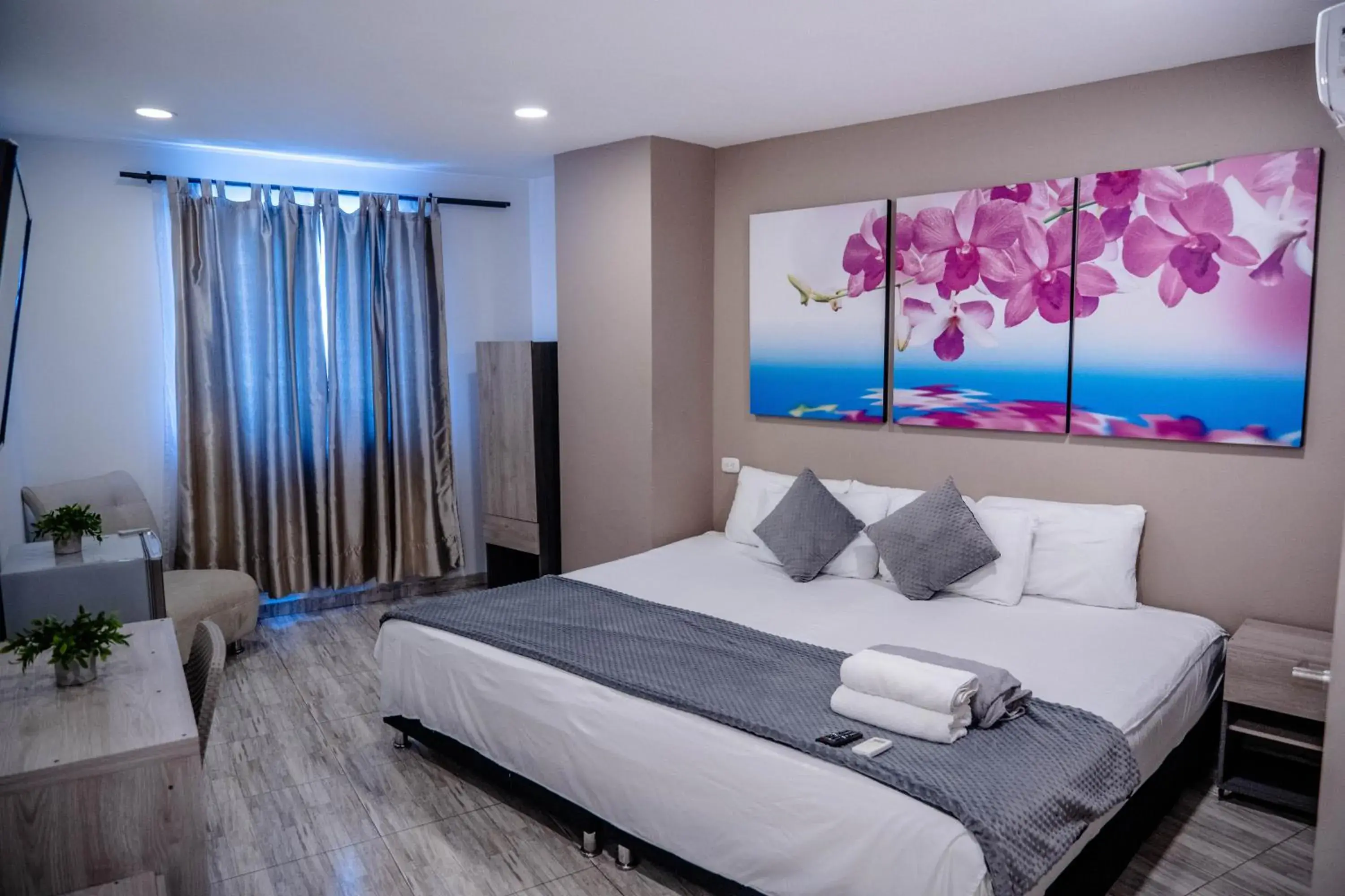 Double Room with Private Bathroom - single occupancy in Bahia 79 Apartasuites Cerca al Centro Double Room with Private Bathroom - single occupancy in Bahia 79 Apartasuites Cerca al Centro