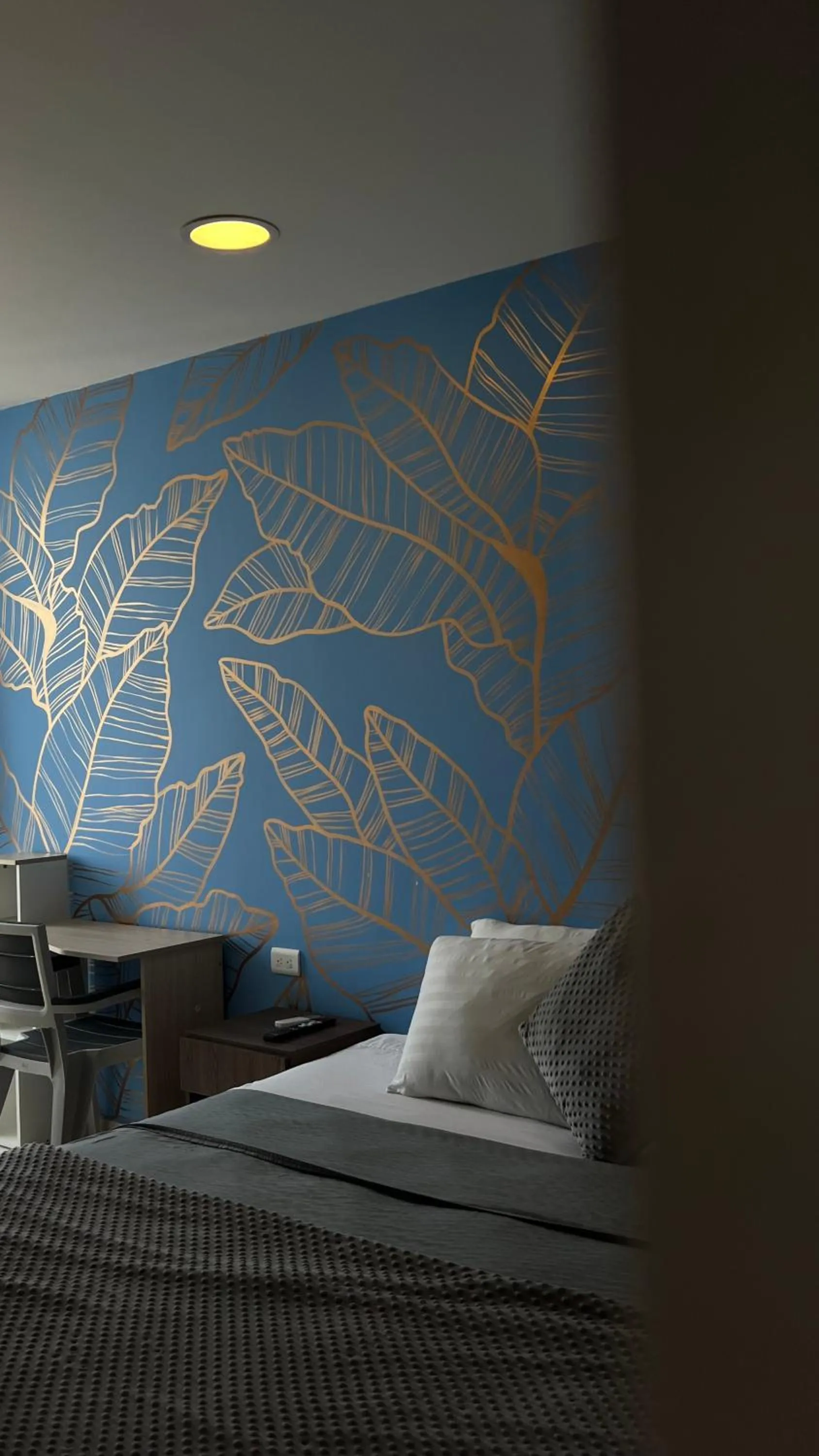 Bed in Bahia 79 Apartasuites Cerca al Centro