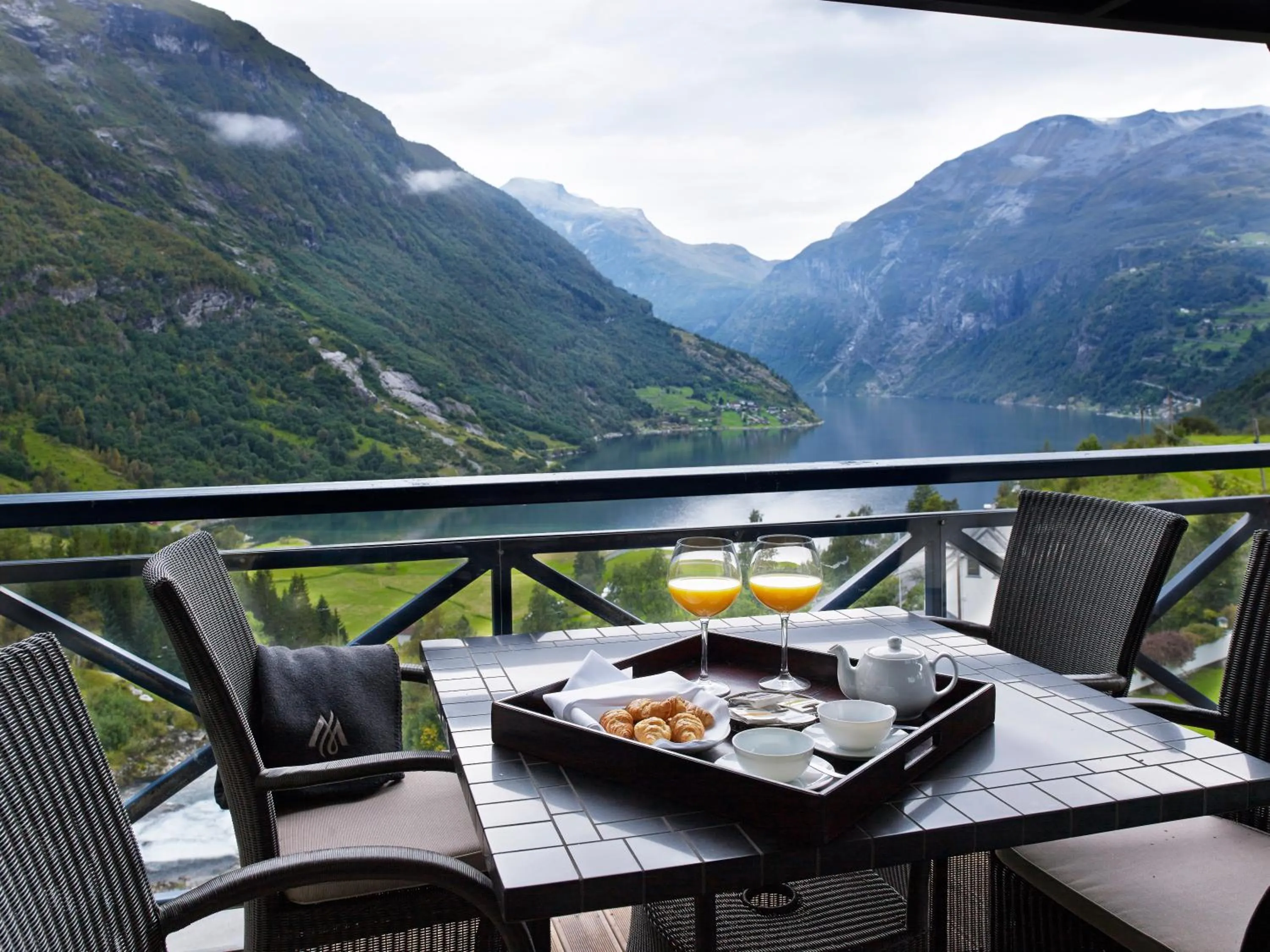 View (from property/room) in Hotel Union Geiranger Bad & Spa