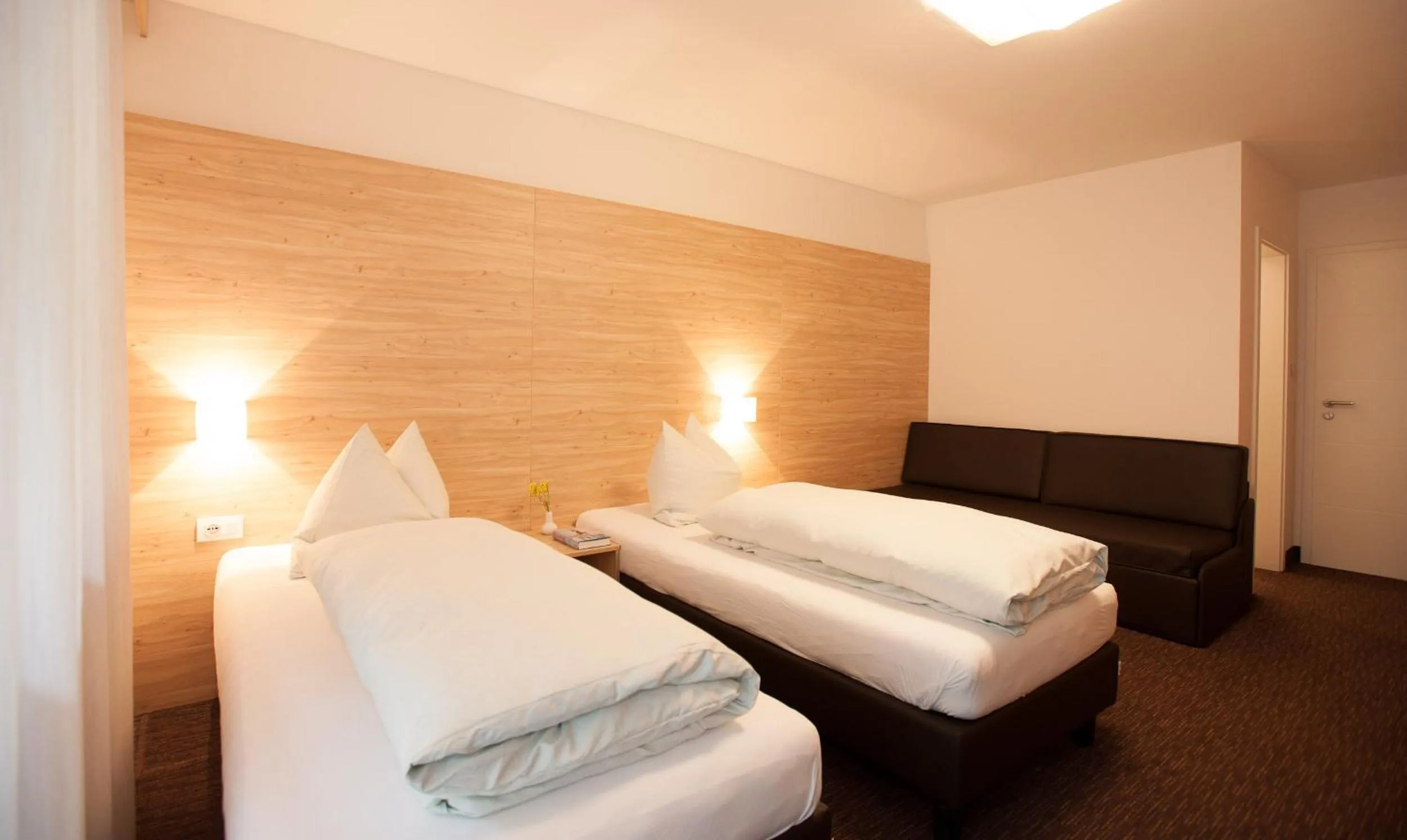 Bed in Hotel Stifter