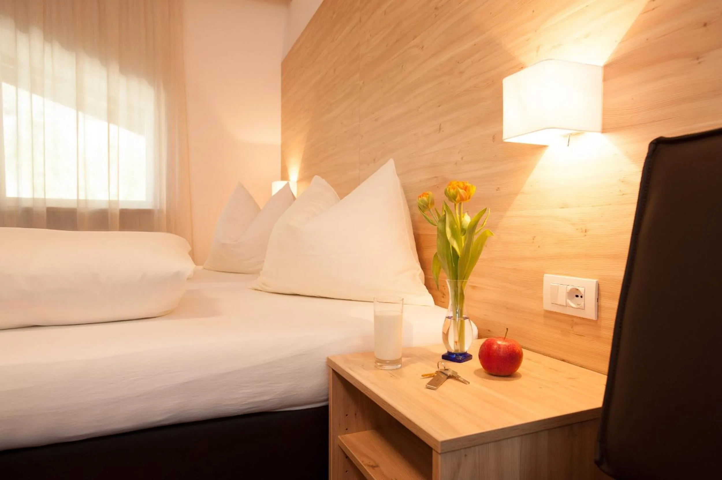 Bed in Hotel Stifter