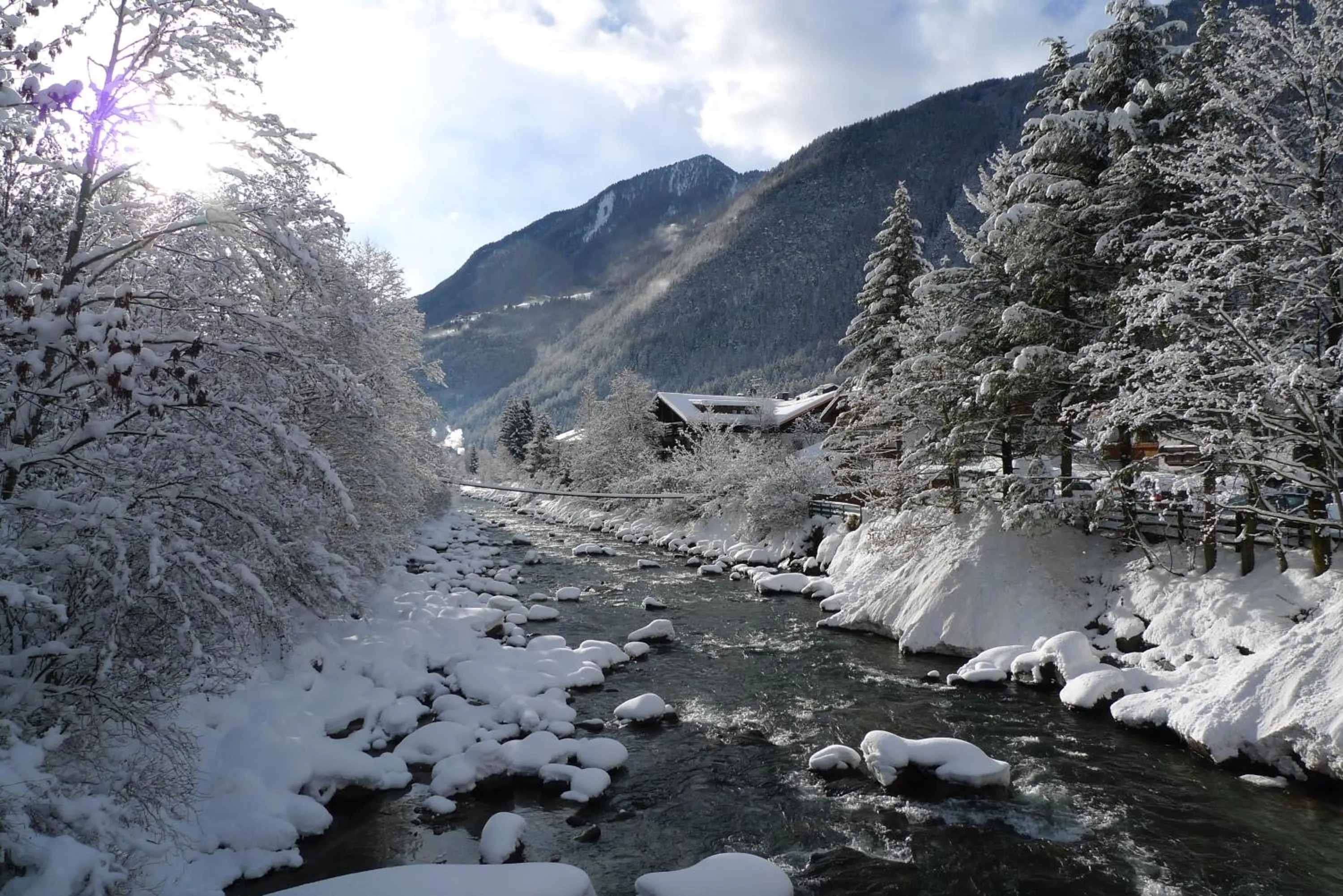 River view in Hotel Stifter