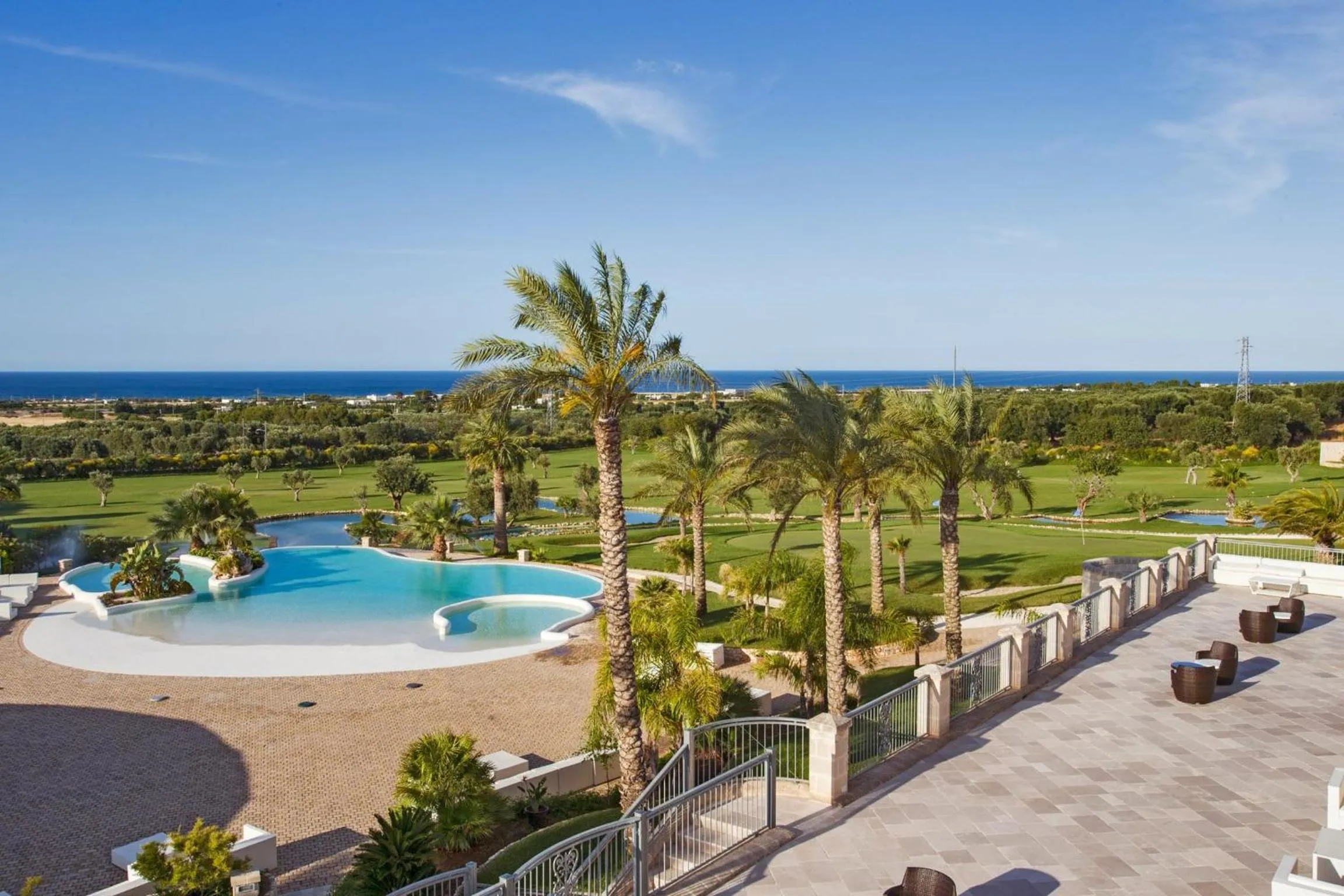 Patio in Relais Masseria Caselli