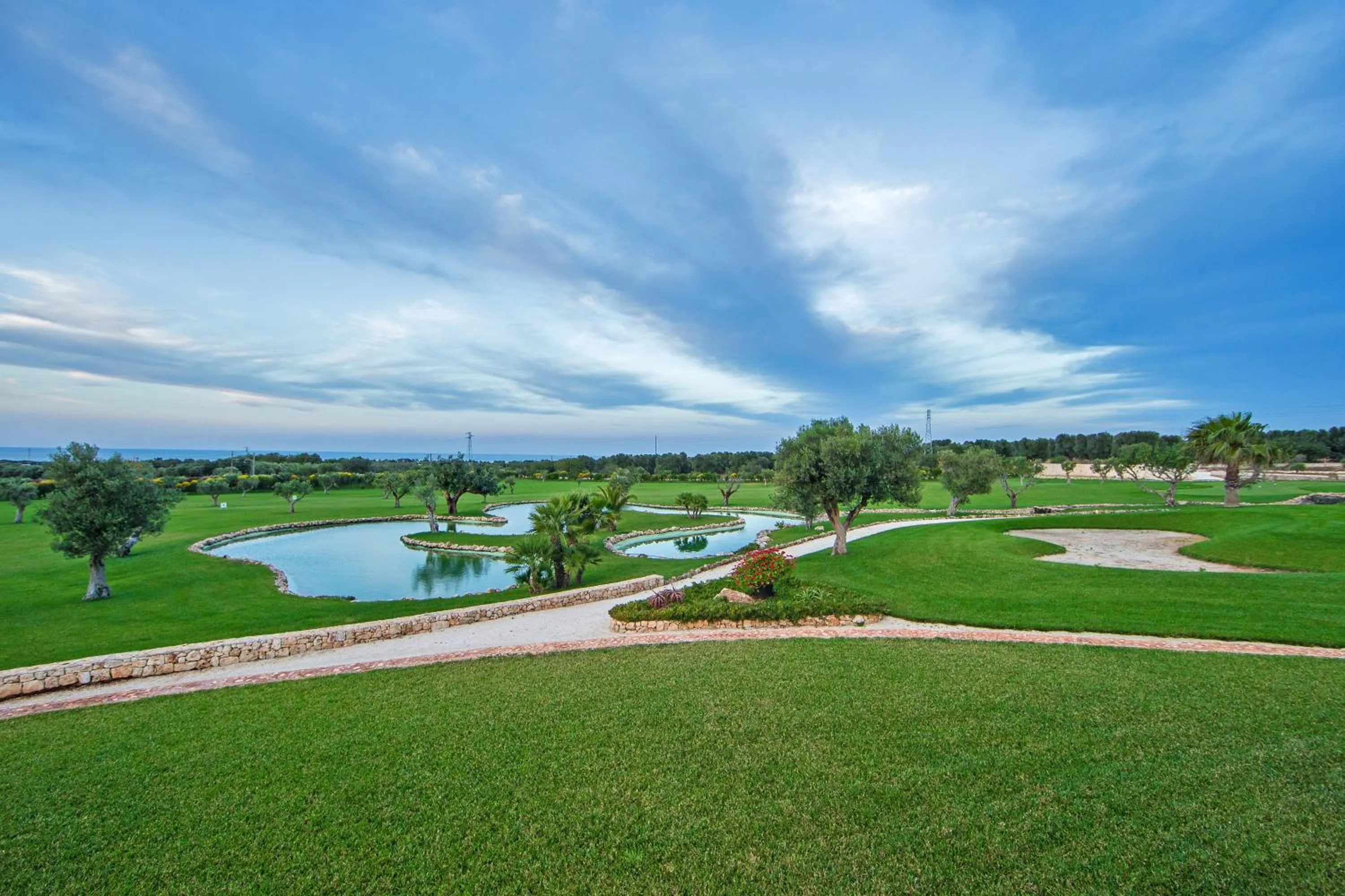 Golfcourse in Relais Masseria Caselli
