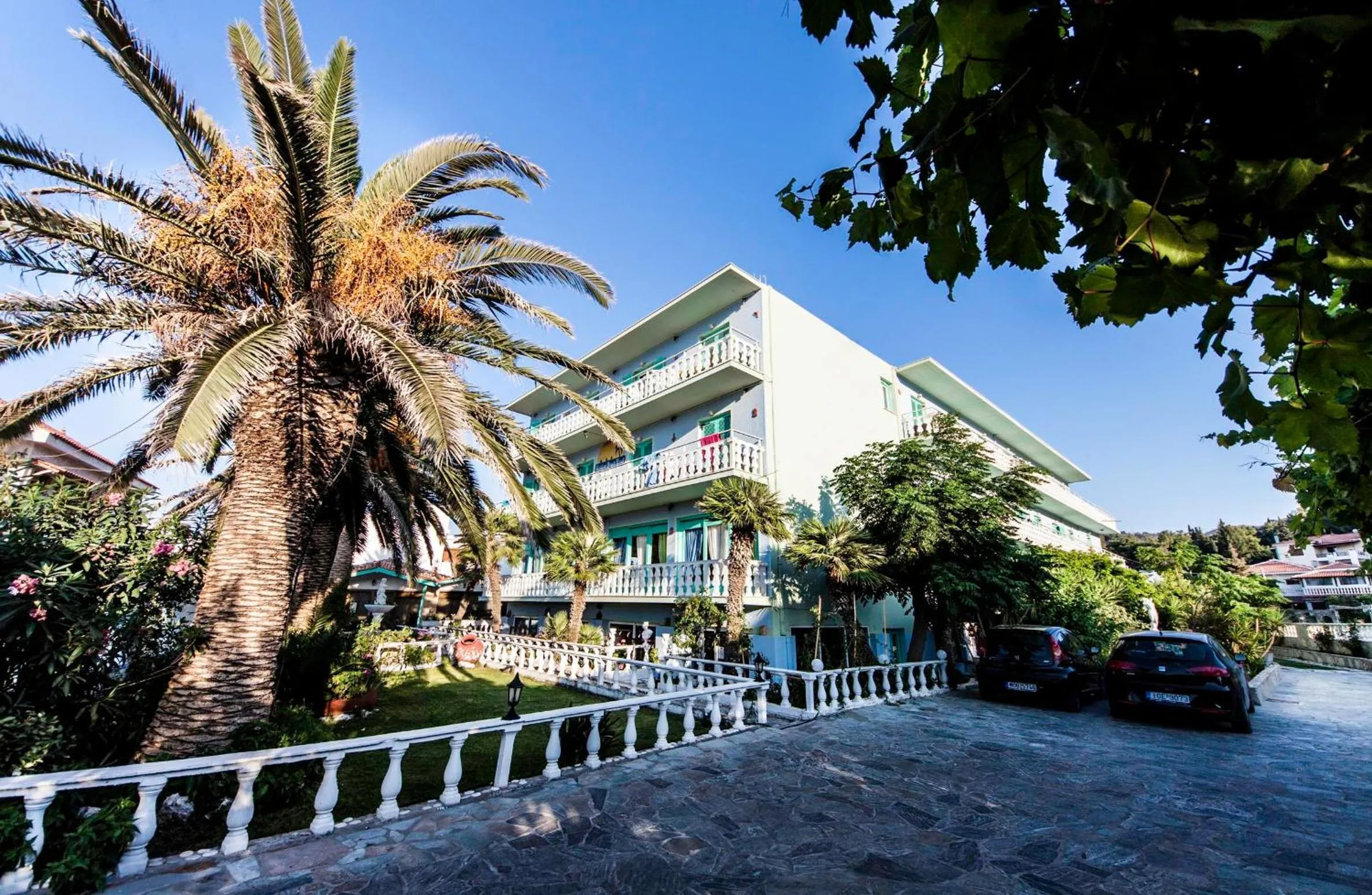 Property building in Kokkari Beach Hotel