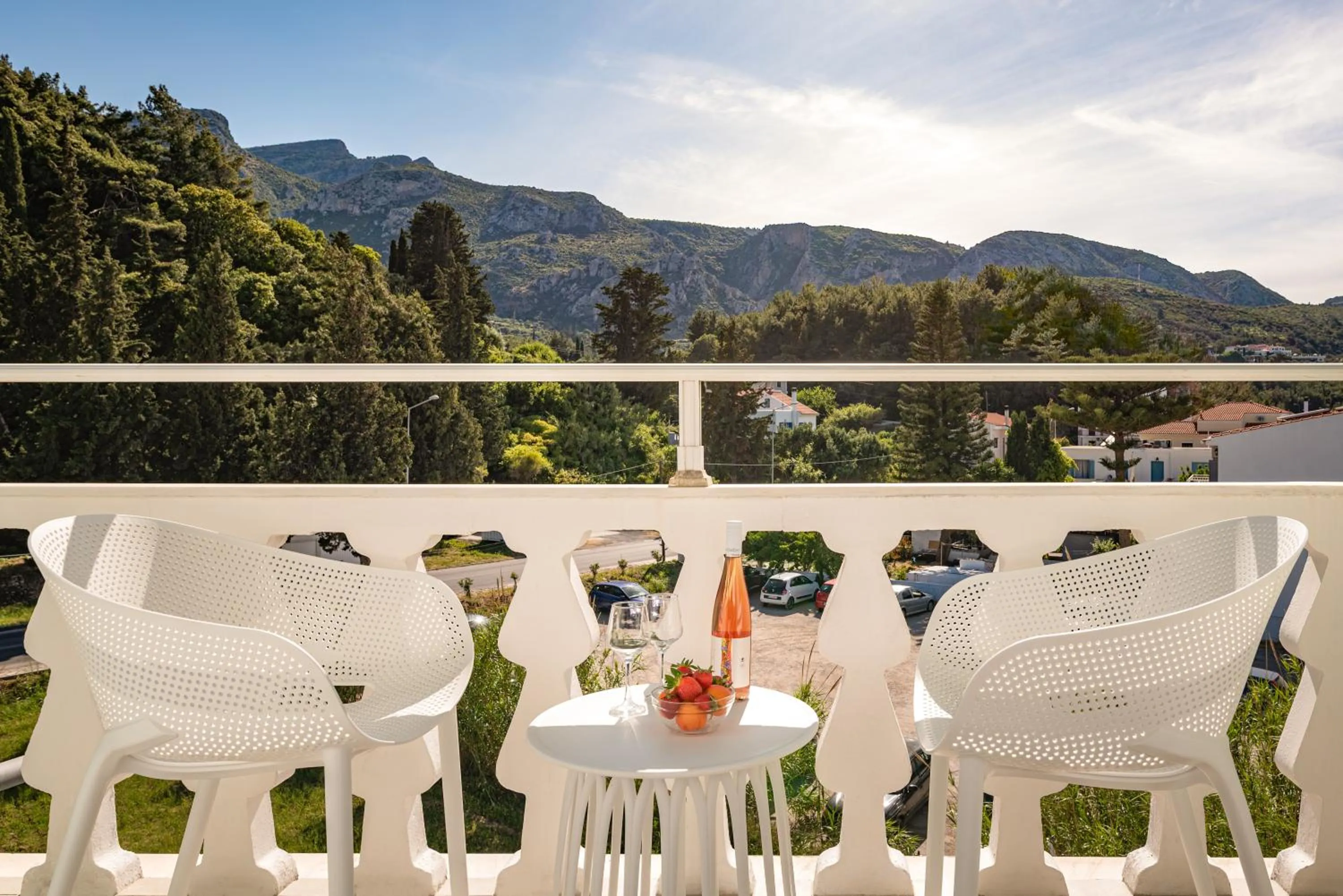 Mountain view in Kokkari Beach Hotel