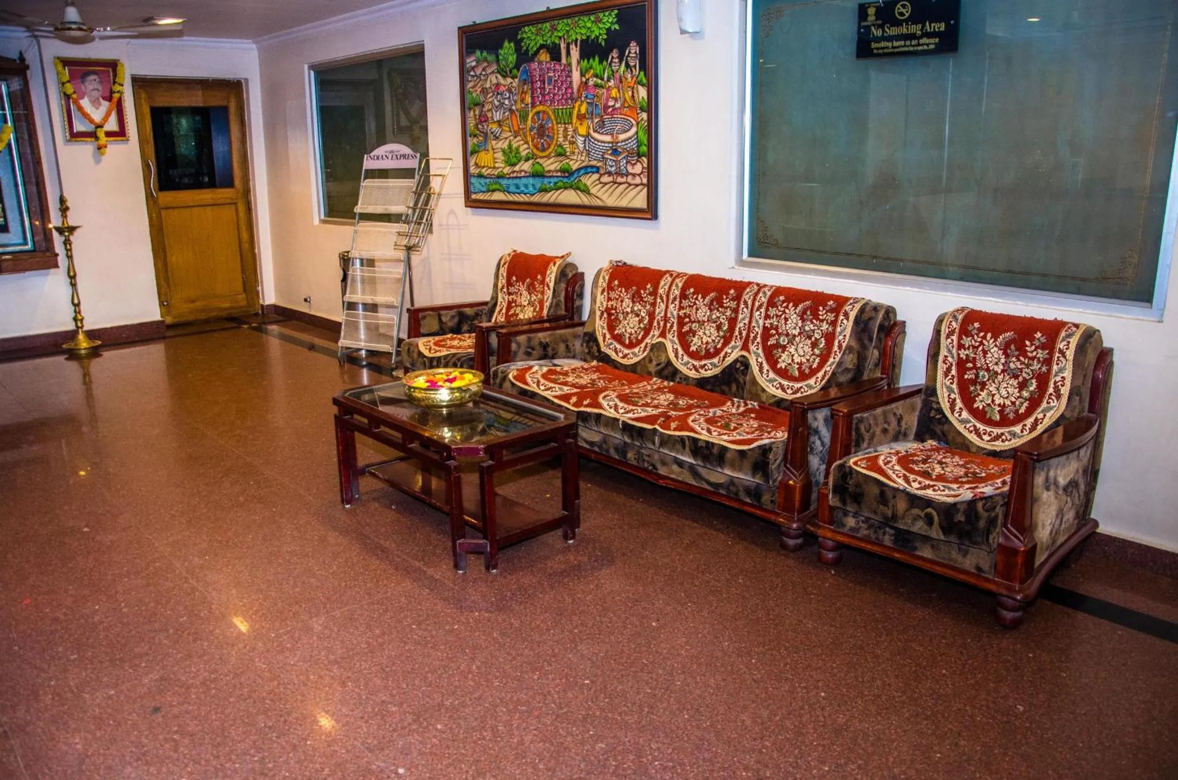 Lobby or reception in Hotel Akshaya