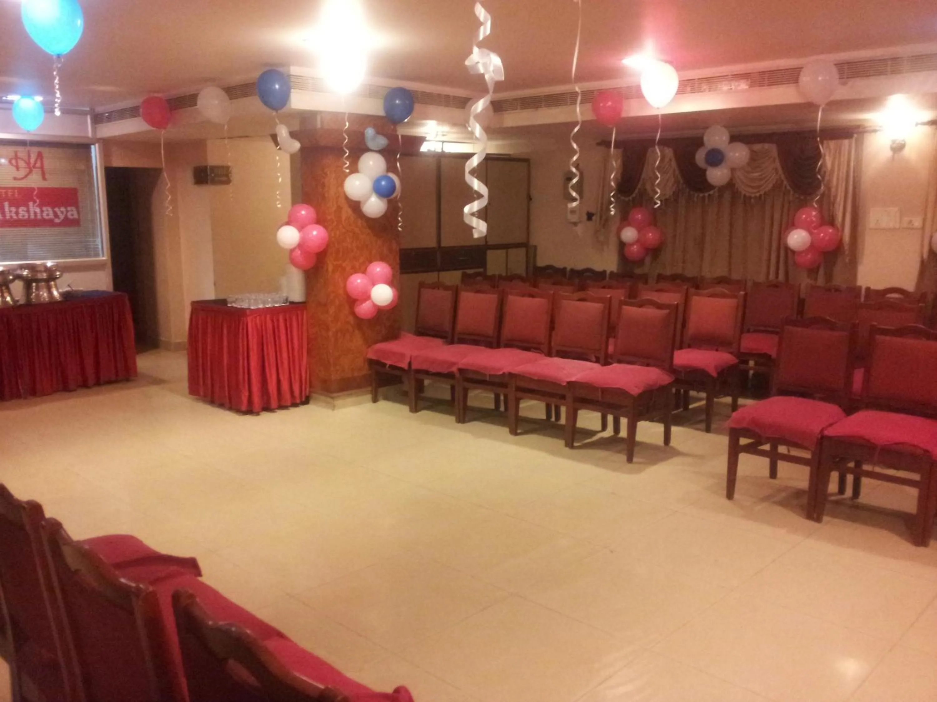 BBQ facilities in Hotel Akshaya