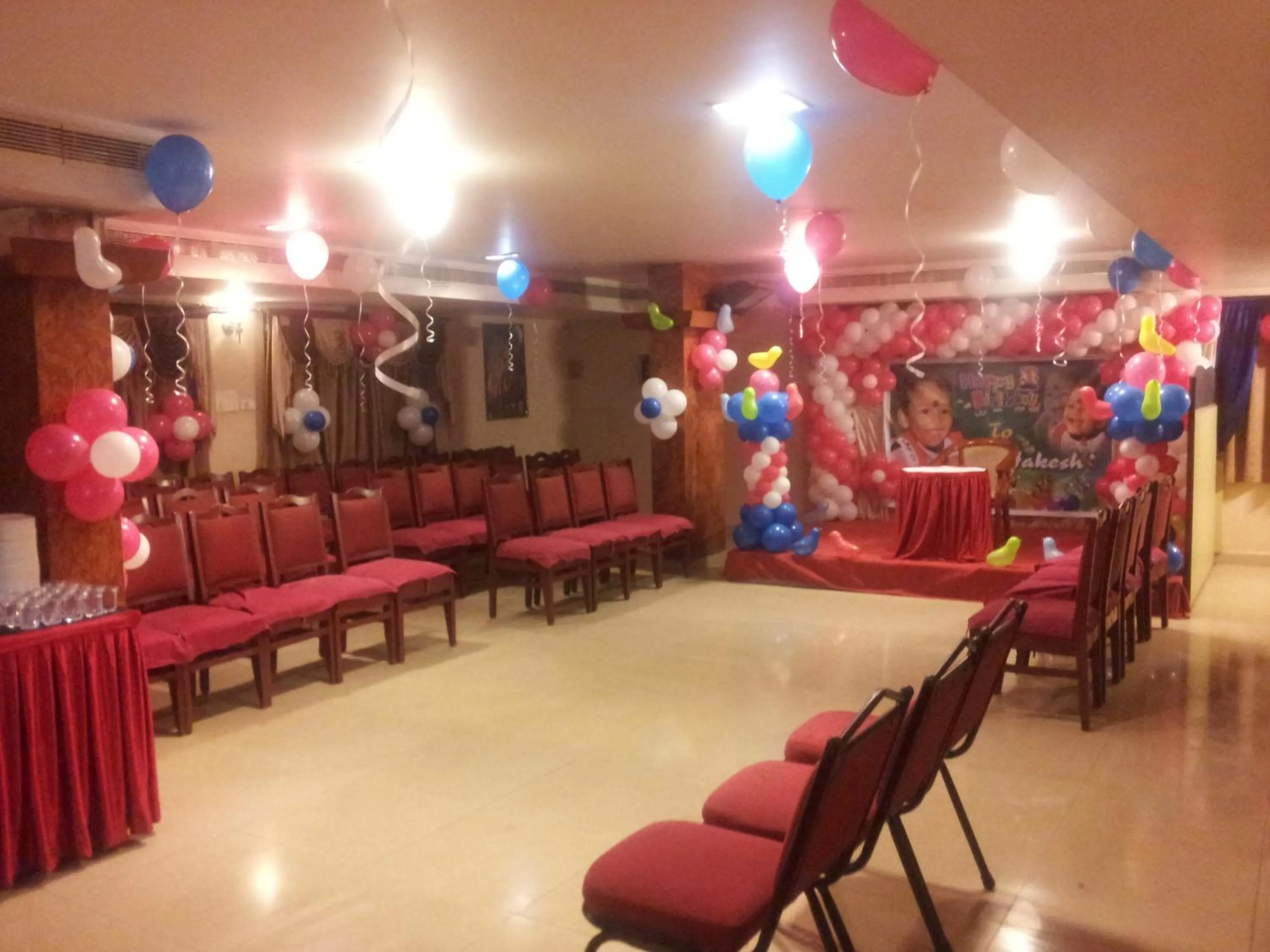 BBQ facilities in Hotel Akshaya