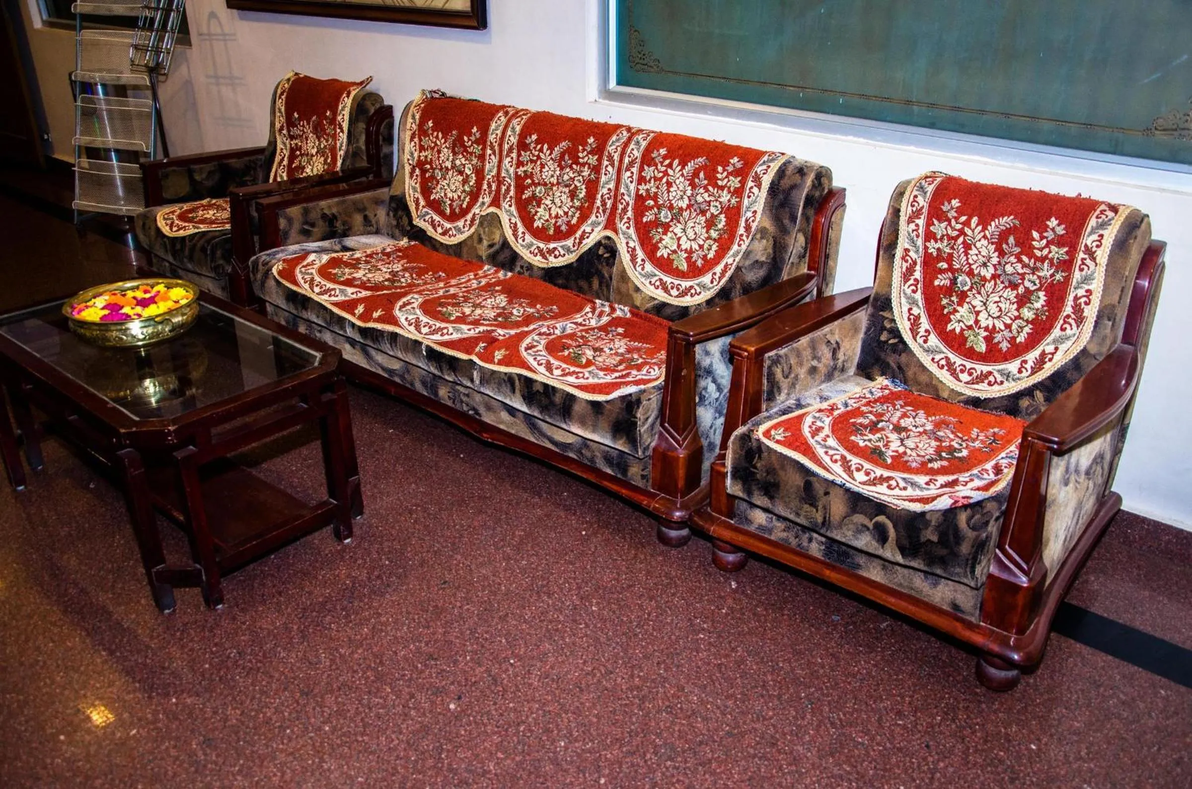 Lobby or reception in Hotel Akshaya