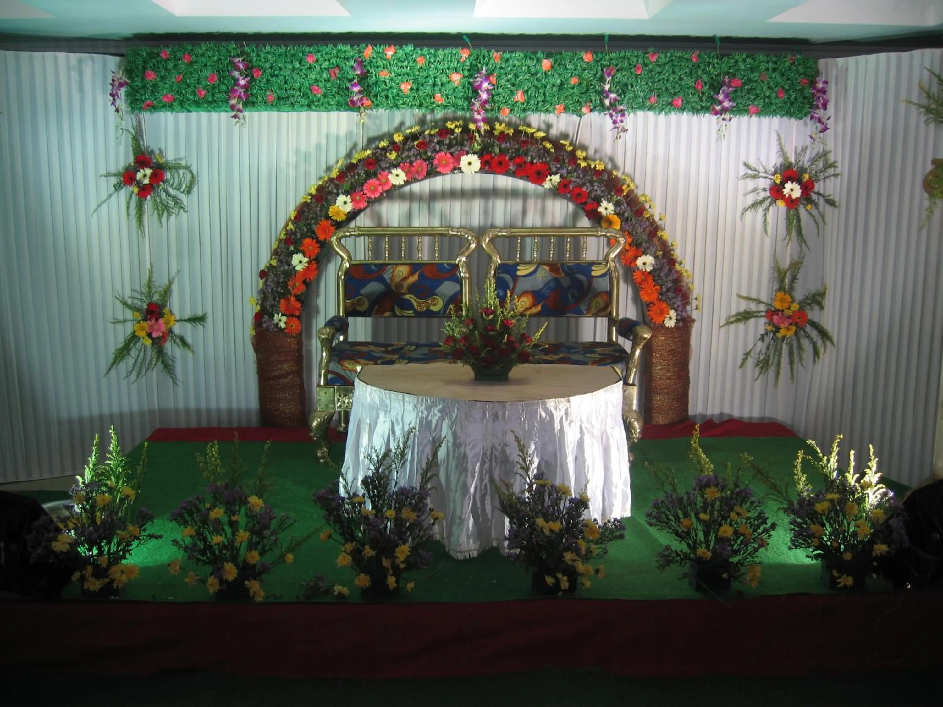 BBQ facilities in Hotel Akshaya