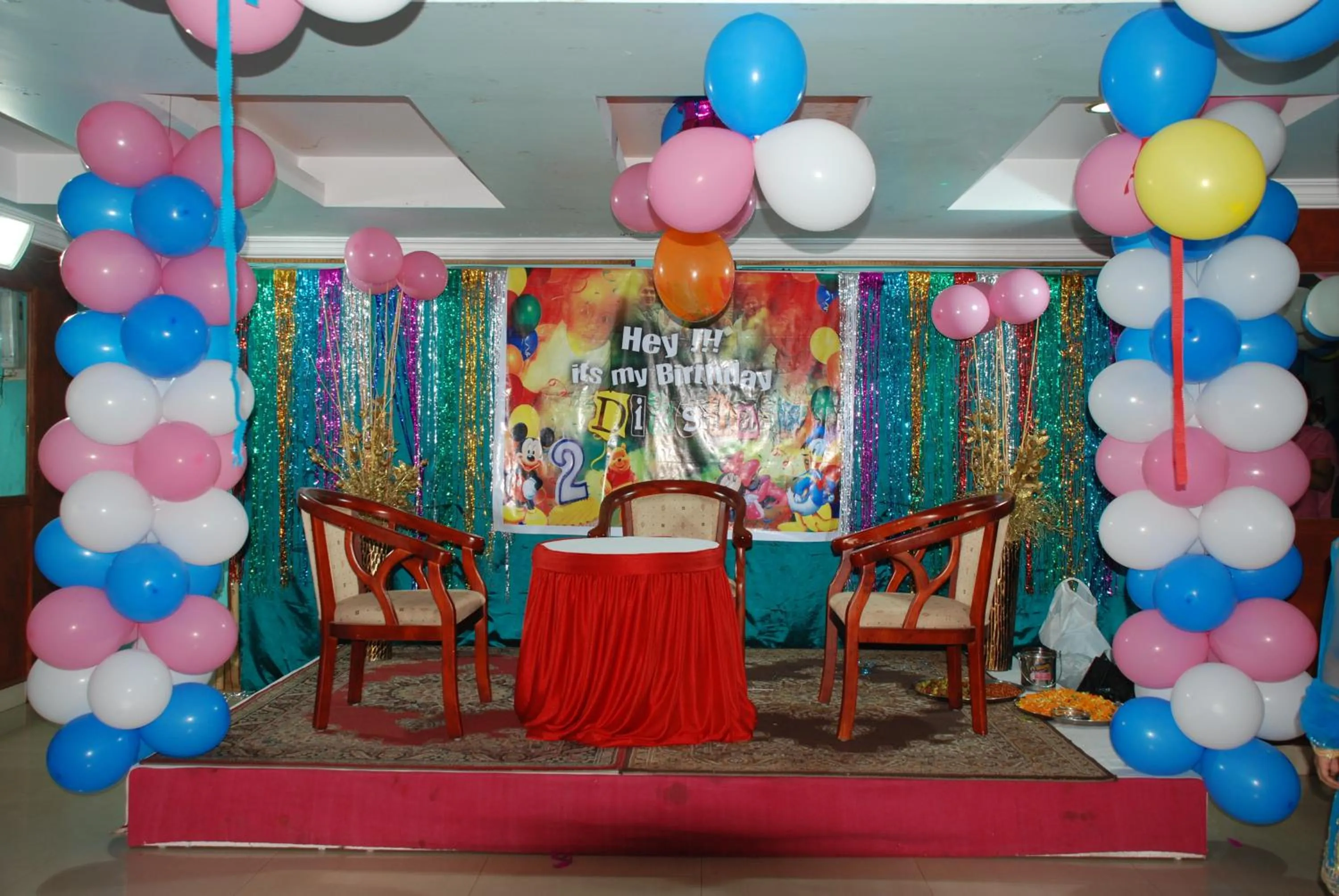 BBQ facilities in Hotel Akshaya