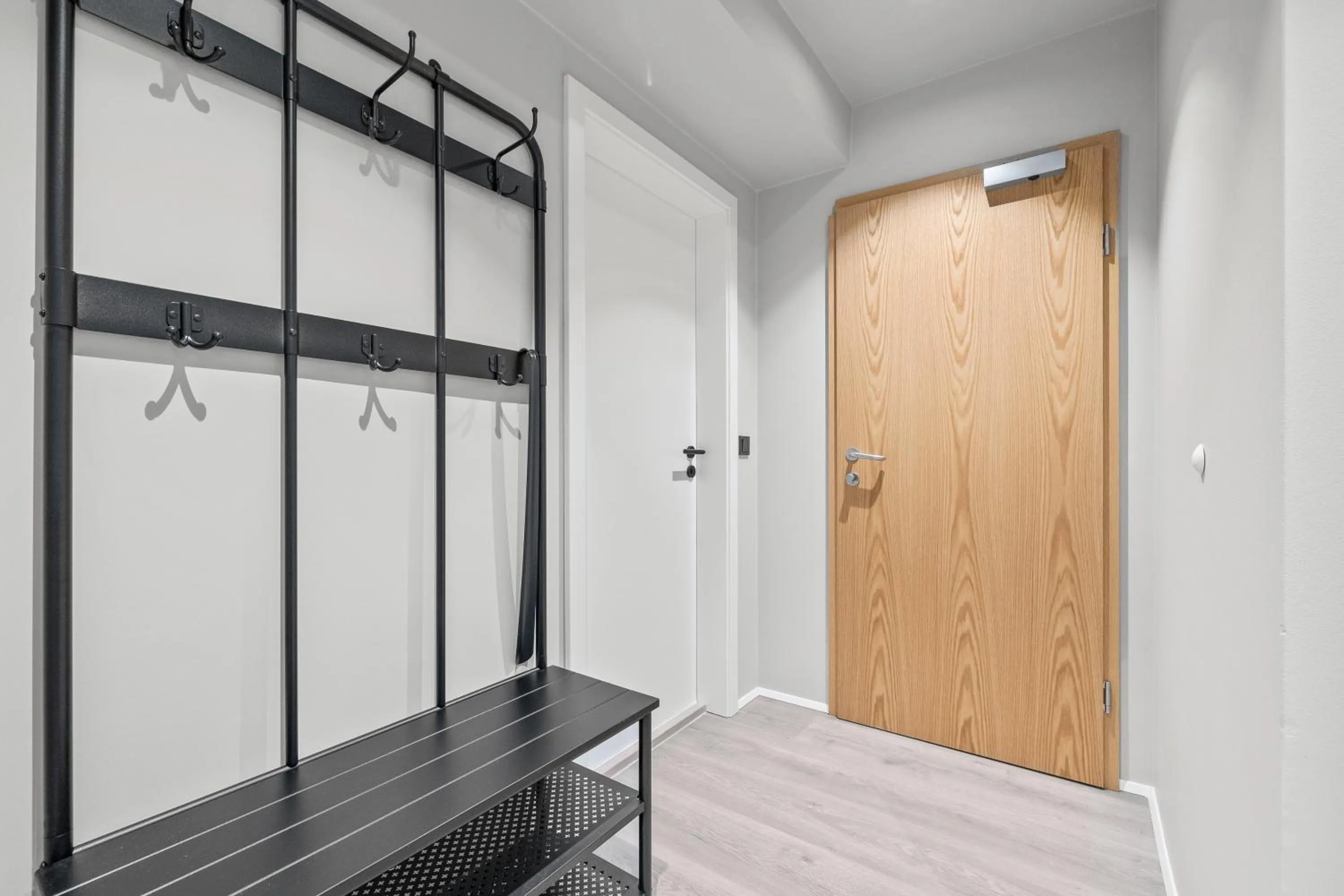 wardrobe in Odinn Reykjavik Skolavordustigur Apartments