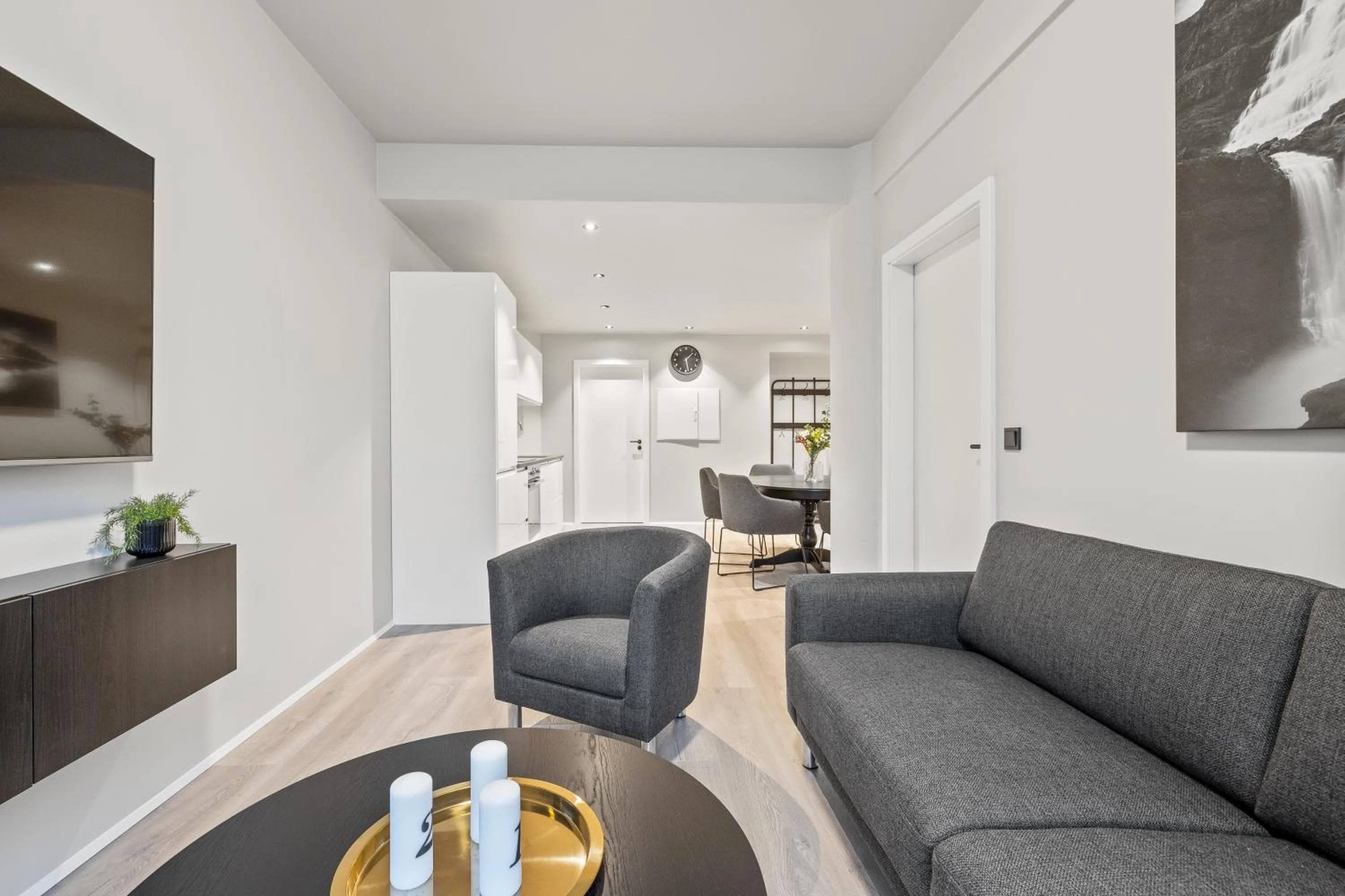 TV and multimedia in Odinn Reykjavik Skolavordustigur Apartments