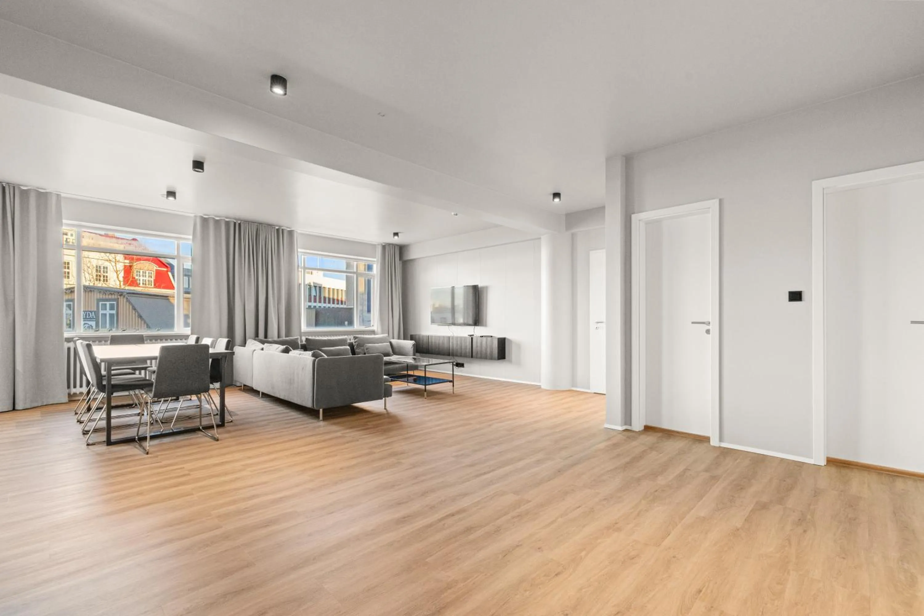 Bed in Odinn Reykjavik Skolavordustigur Apartments