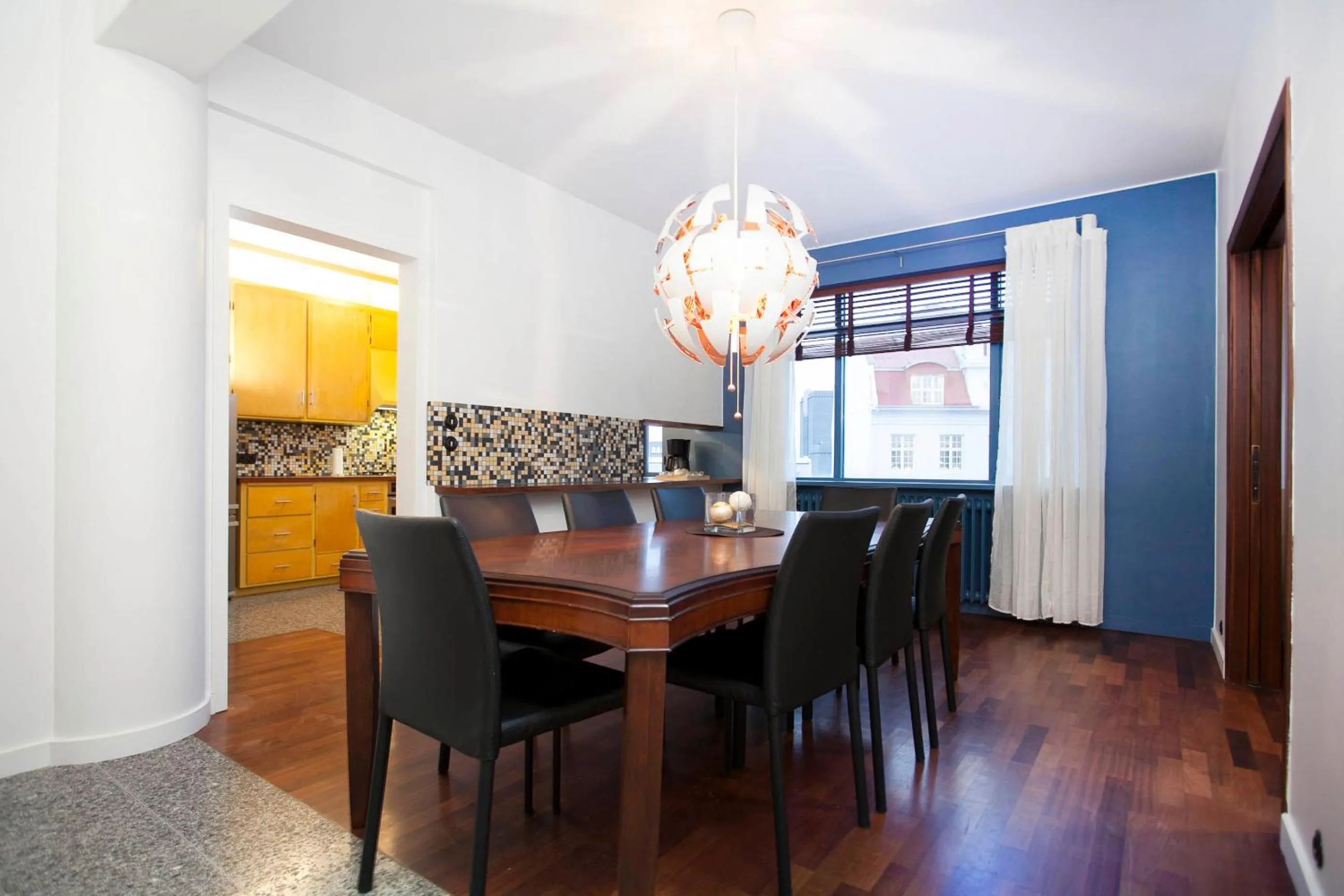 Living room in Odinn Reykjavik Skolavordustigur Apartments