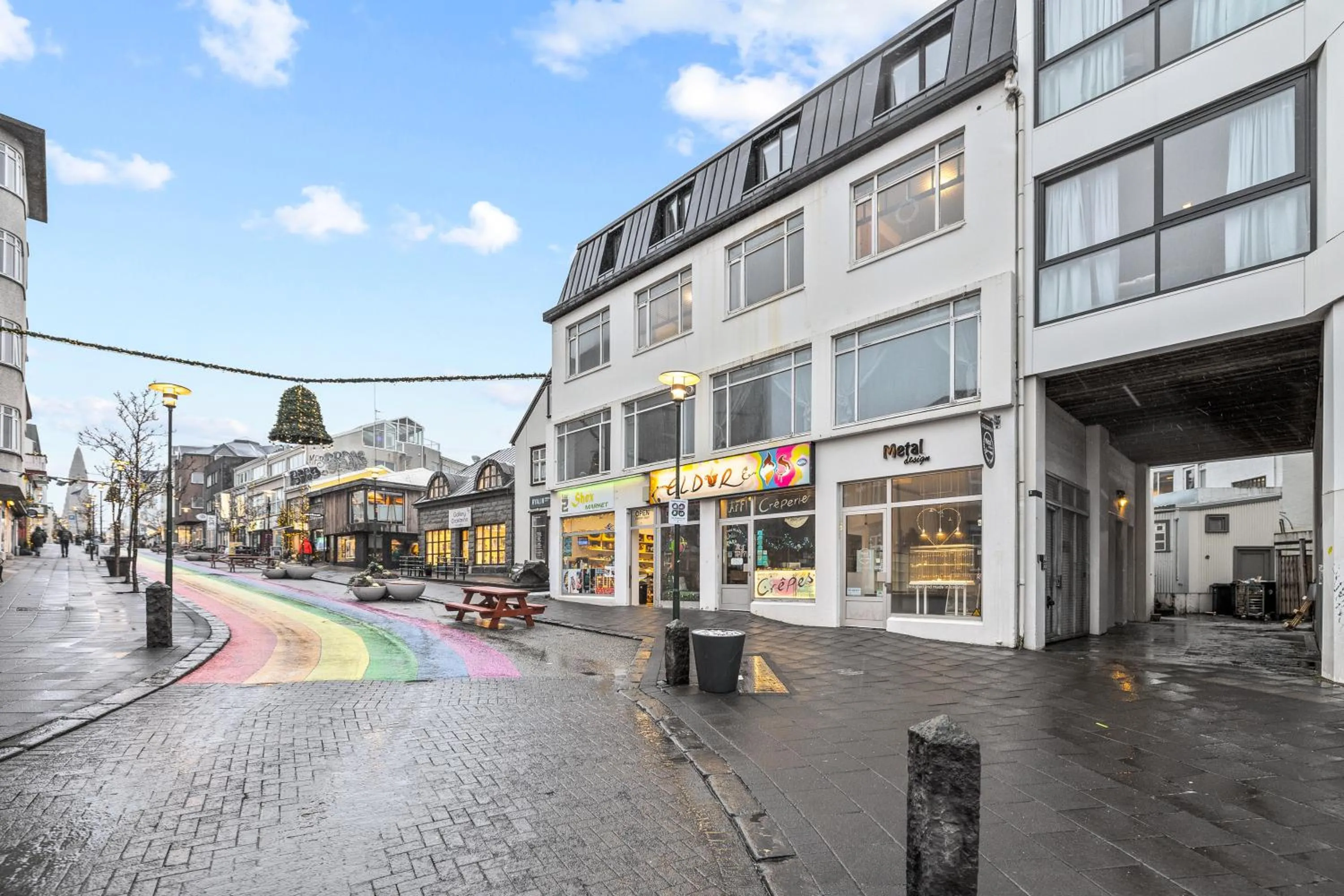 Property building in Odinn Reykjavik Skolavordustigur Apartments