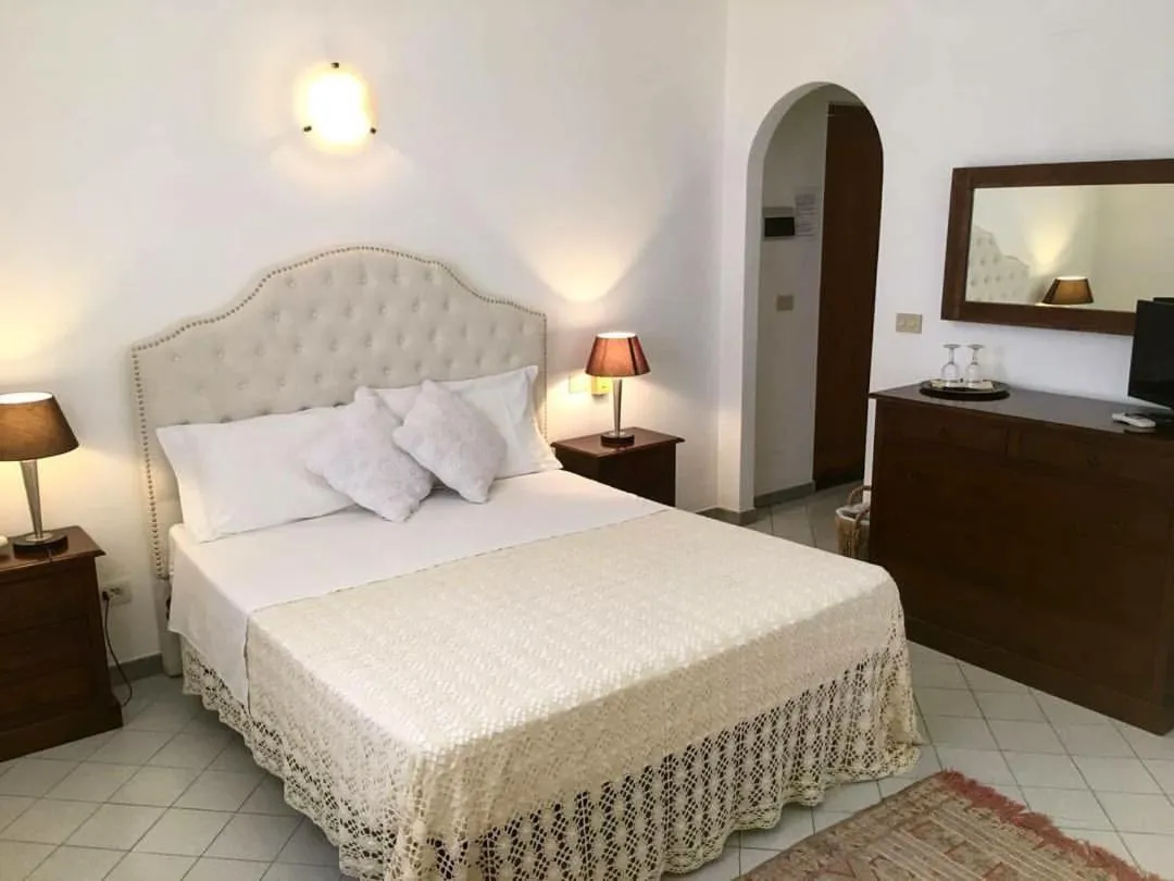 Bed in Hotel O Palmo