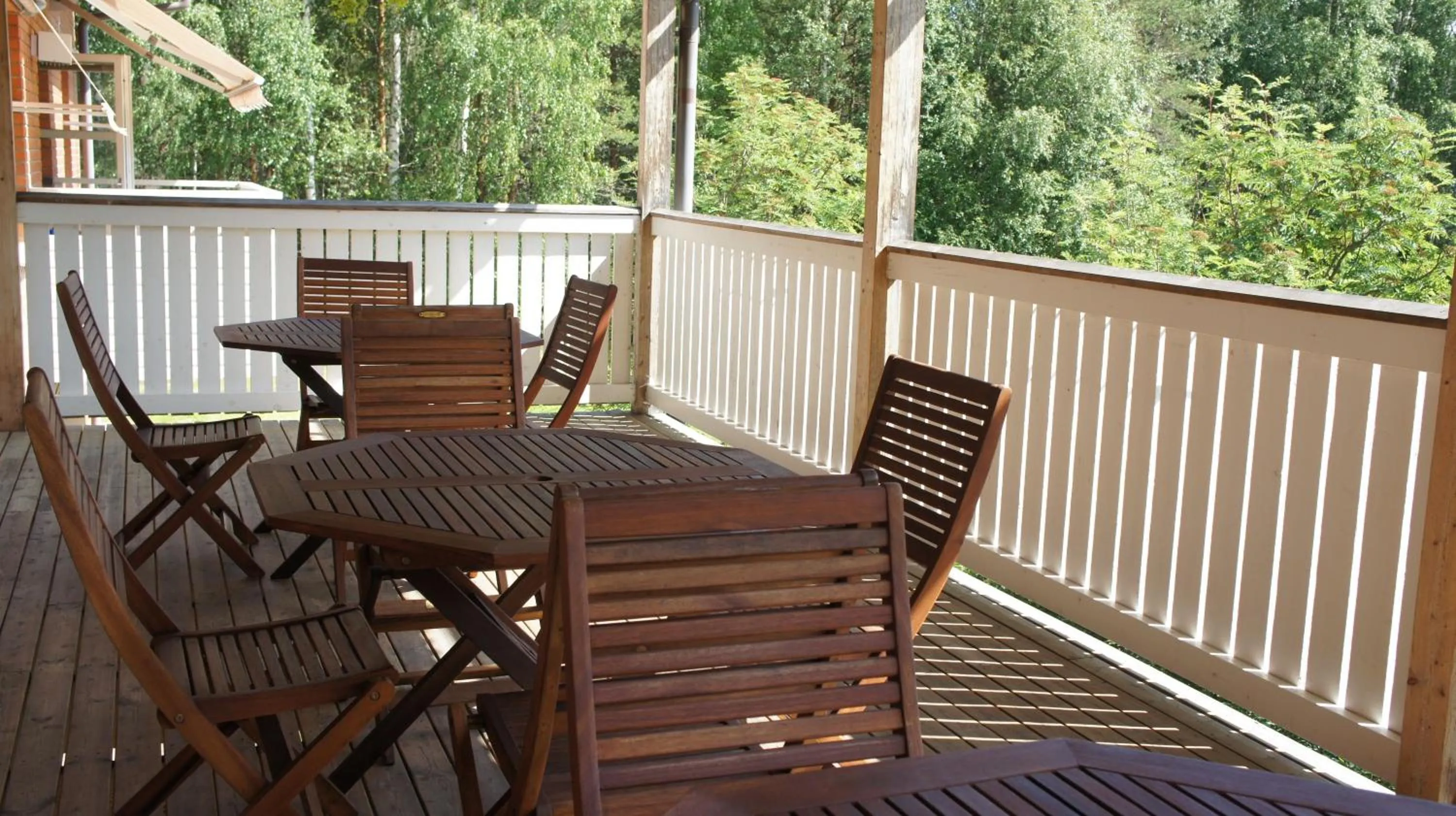Balcony/Terrace in Hotell Vindelngallerian