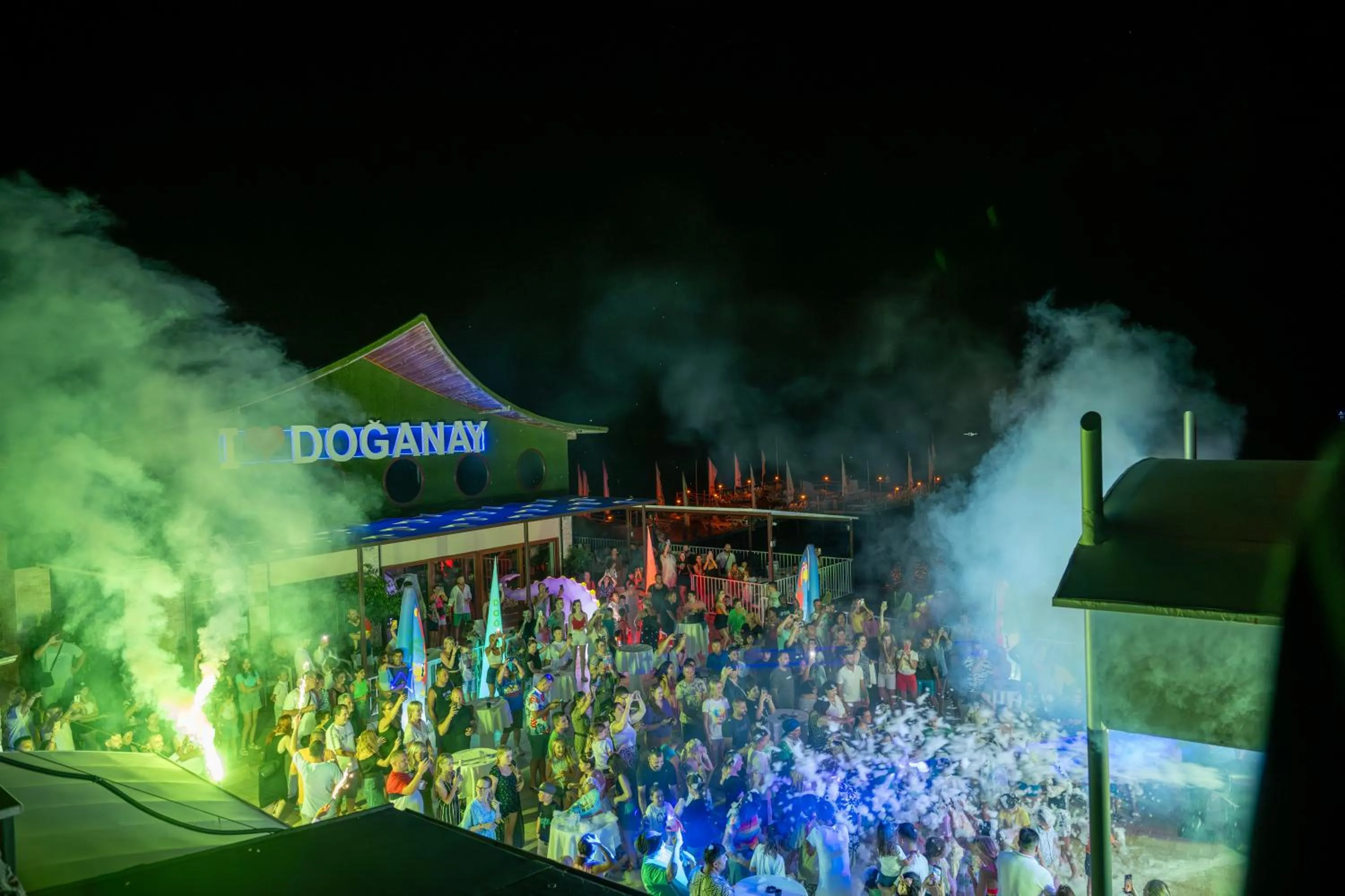 Entertainment in Beach Club Doganay Hotel - All Inclusive