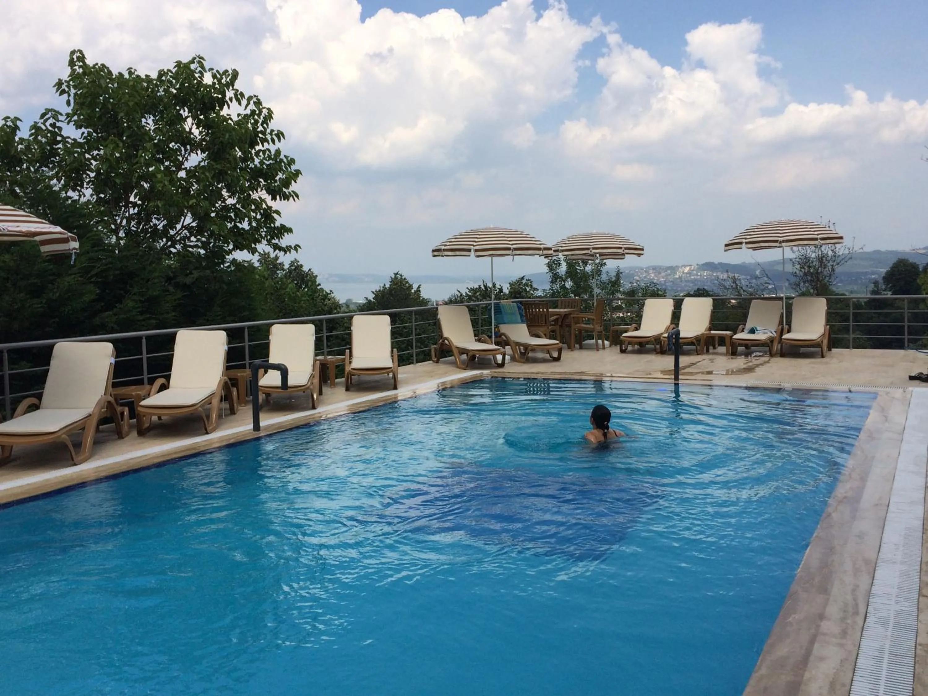 Swimming pool in Sapanca Dilek Konagi Hotel