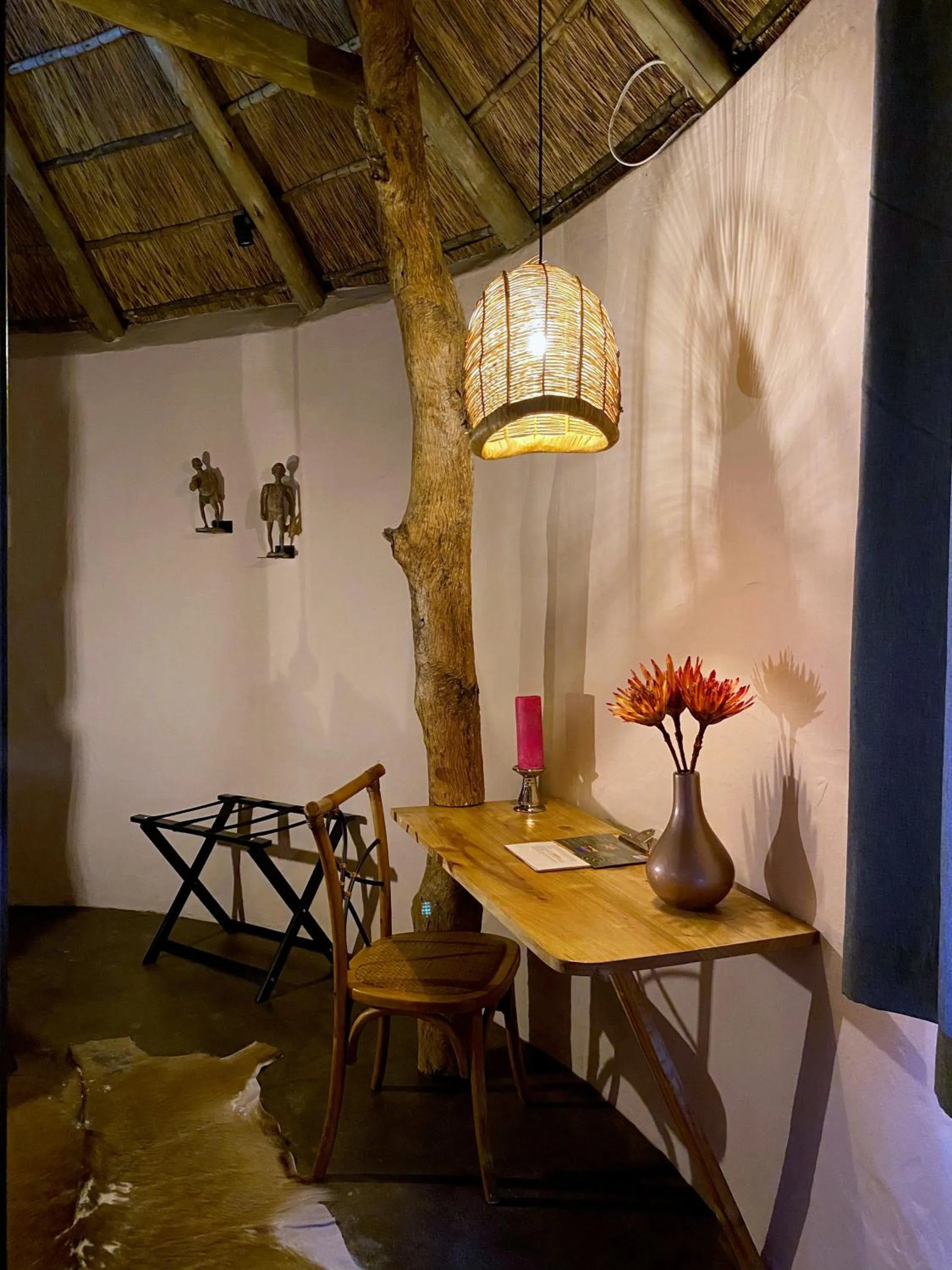 Seating area in Addo African Home