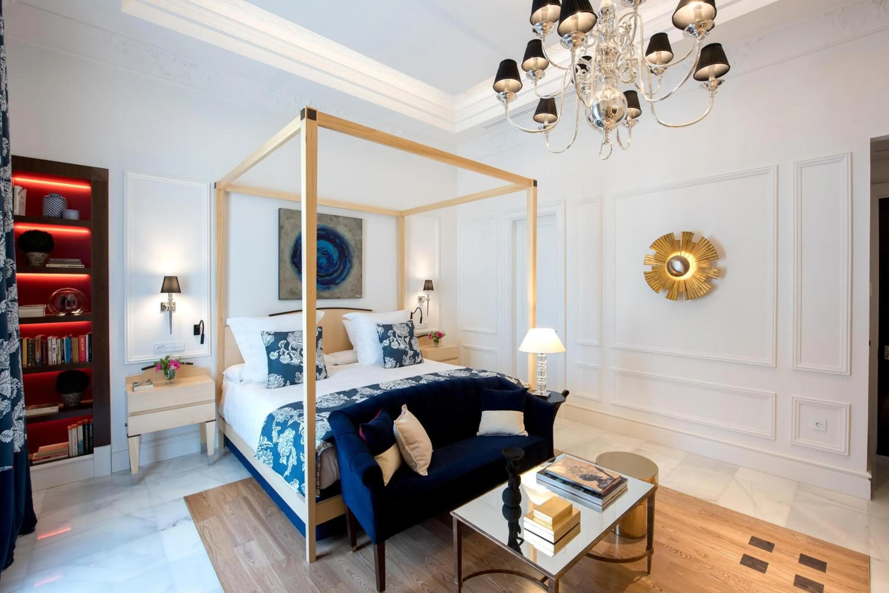 Bedroom, Bed in Hotel Casa Palacio María Luisa