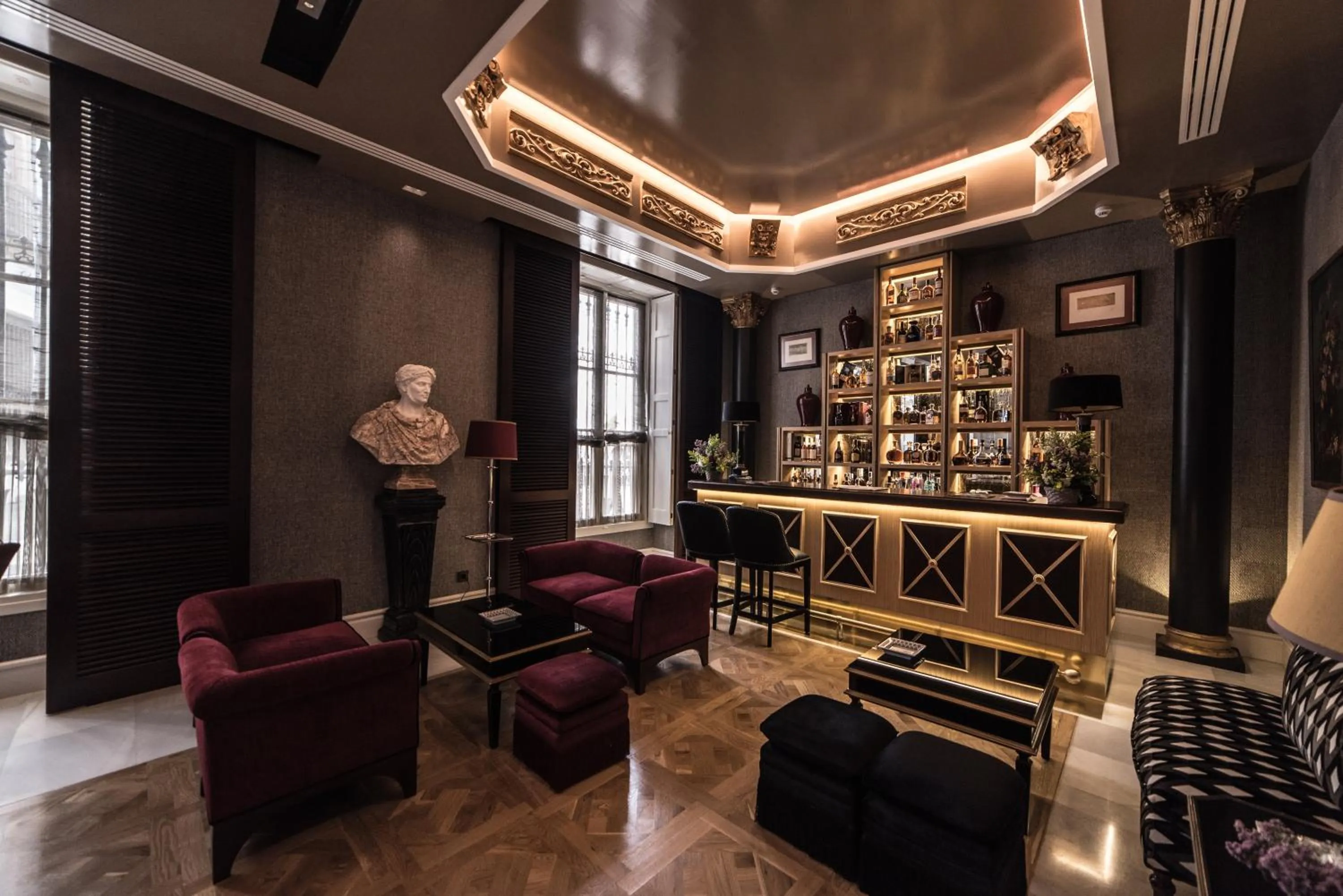 Lounge or bar in Hotel Casa Palacio María Luisa