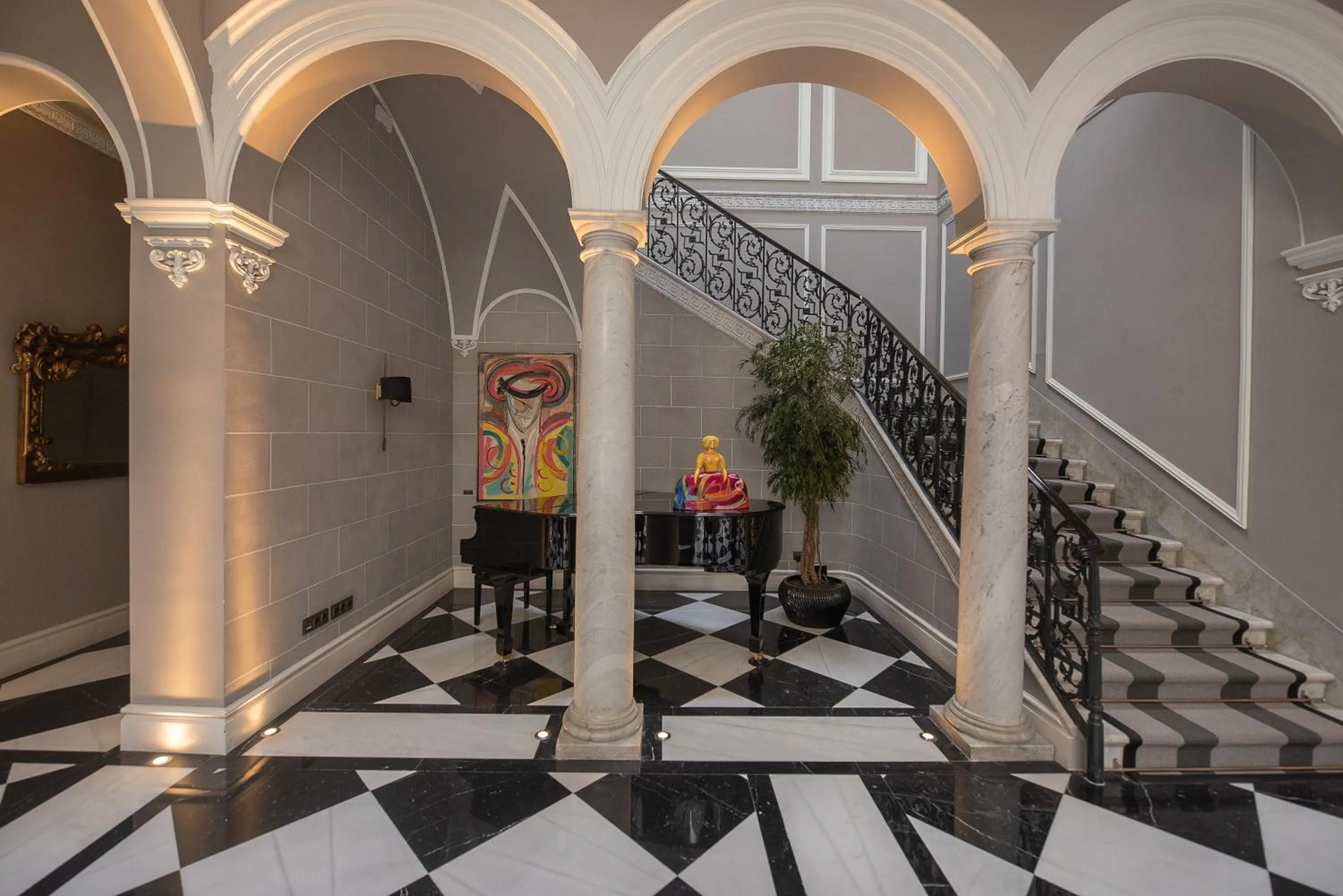 Lobby or reception in Hotel Casa Palacio María Luisa