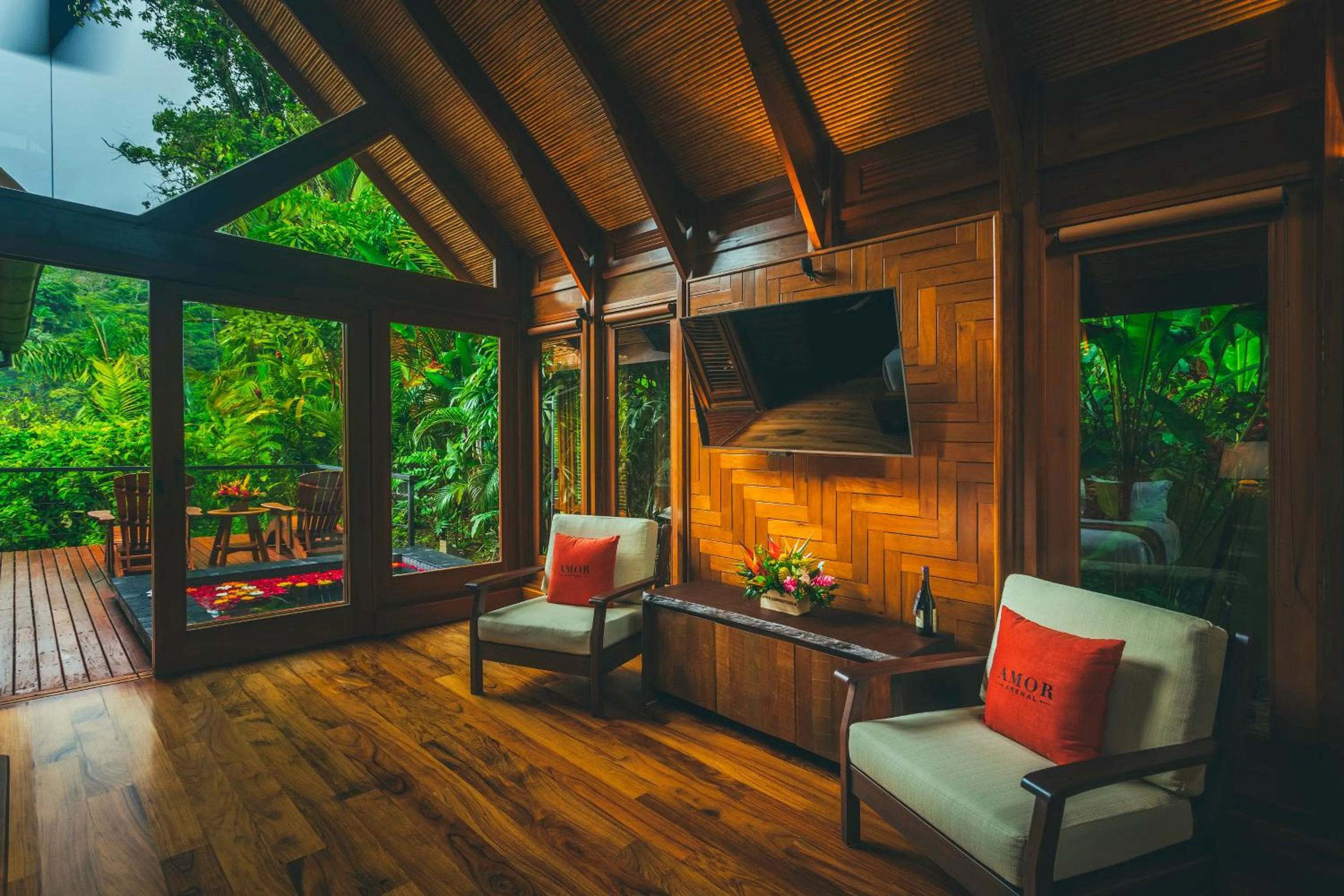 Living room in Amor Arenal Adults Friendly