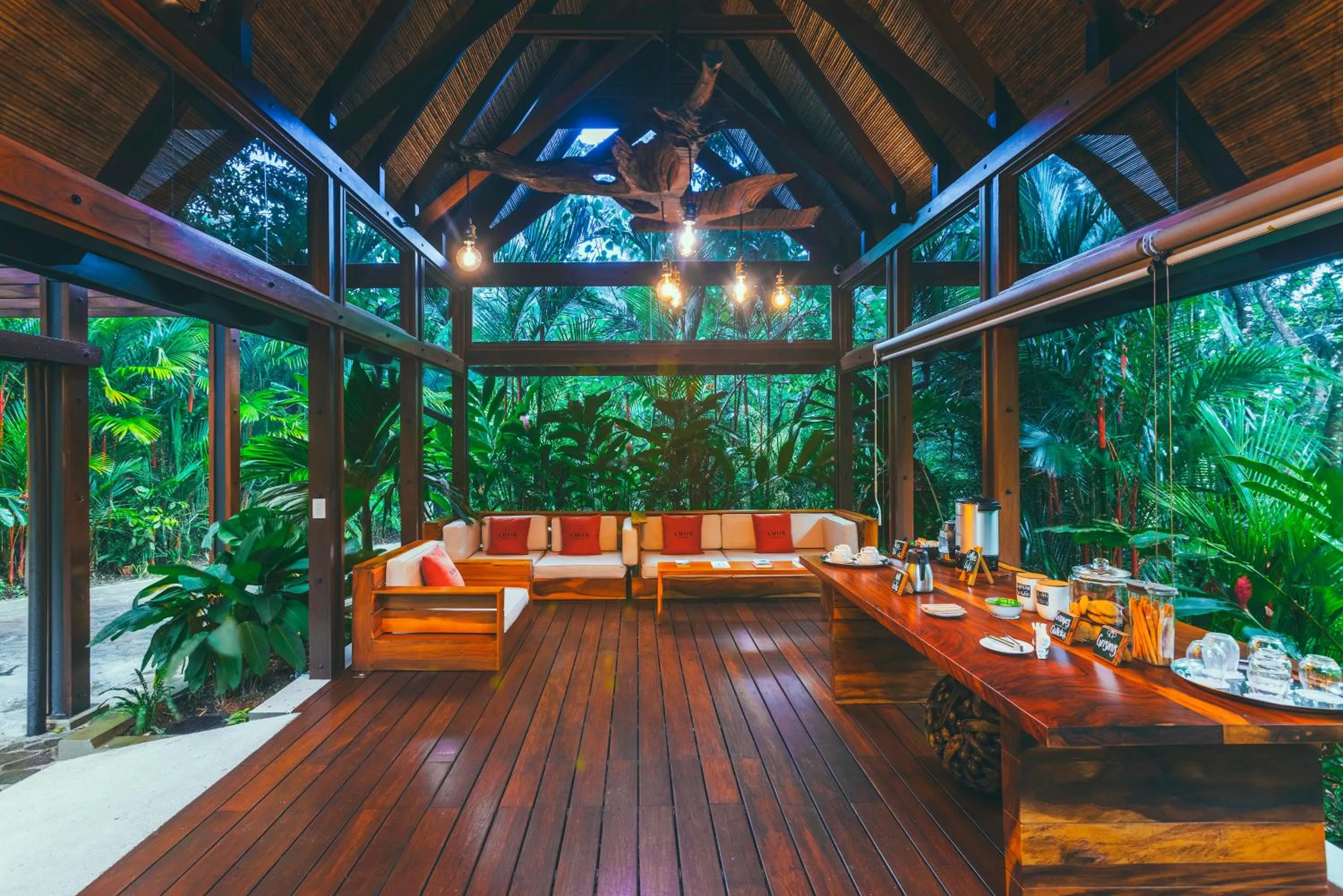 Living room in Amor Arenal Adults Friendly