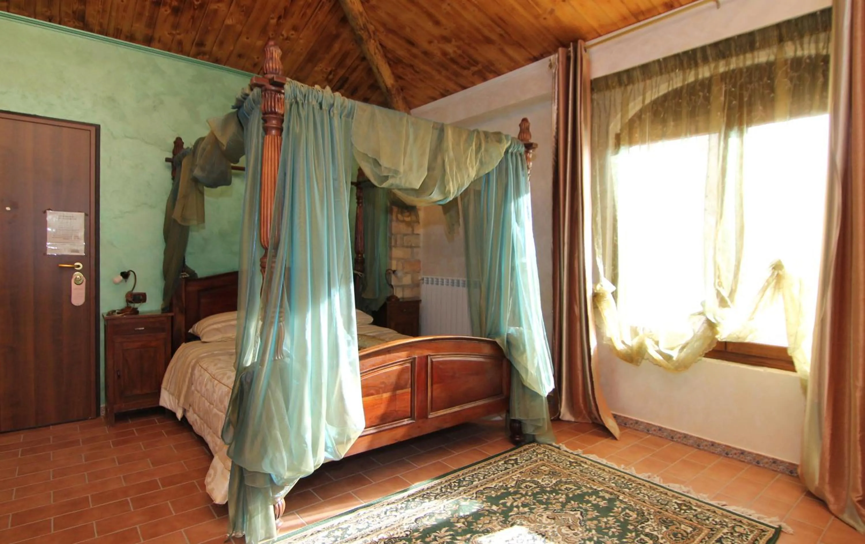 Bed in Hotel Il Feudo Dei Pierleoni