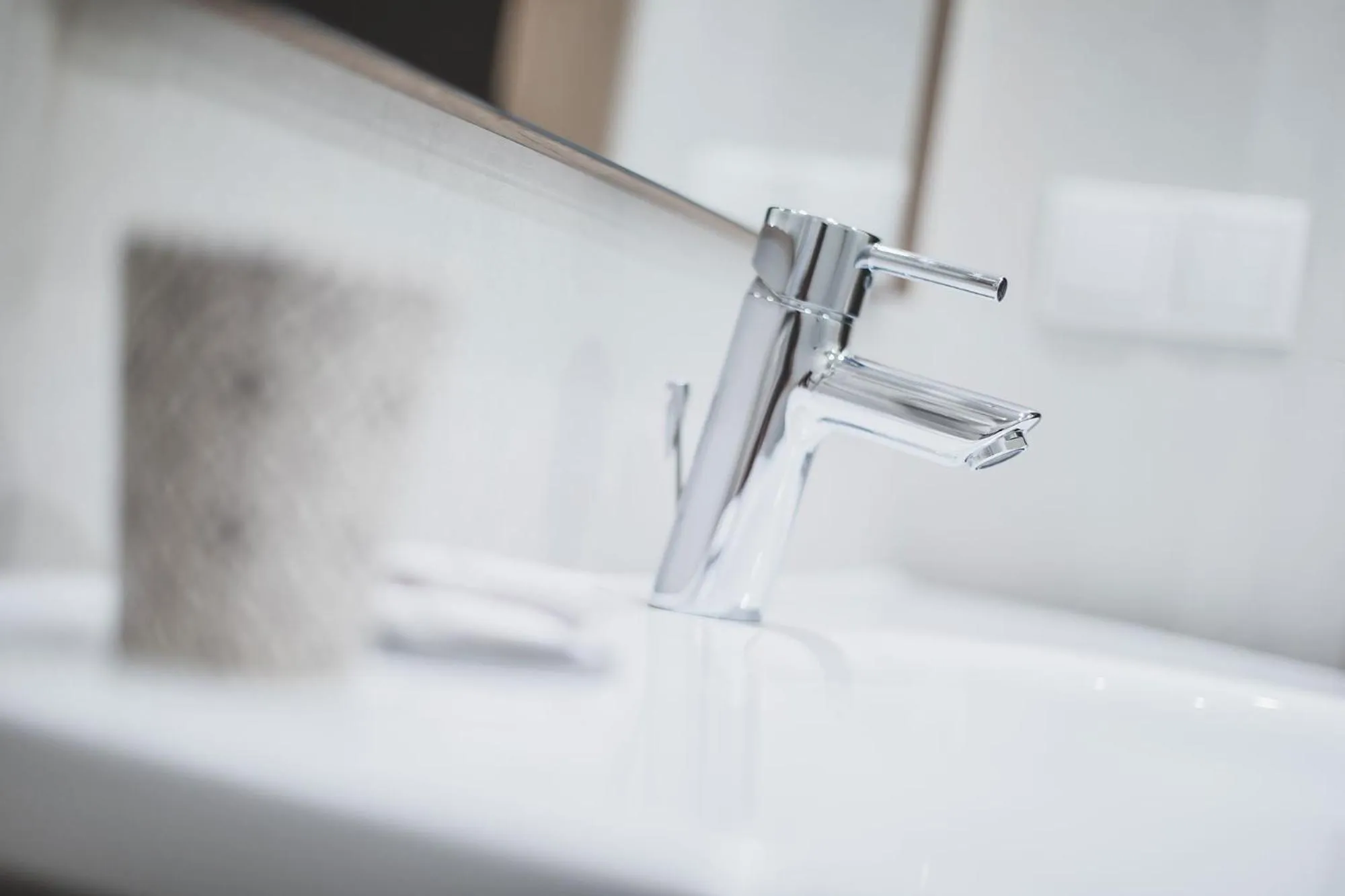 Bathroom in Hotel Bergland