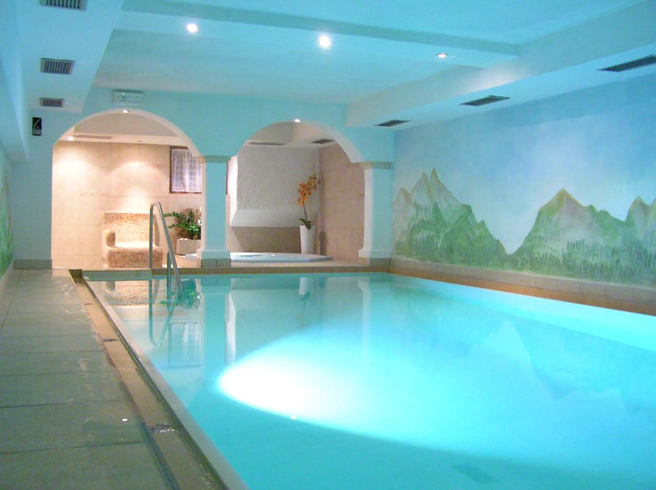 Swimming pool in Hotel Bergland